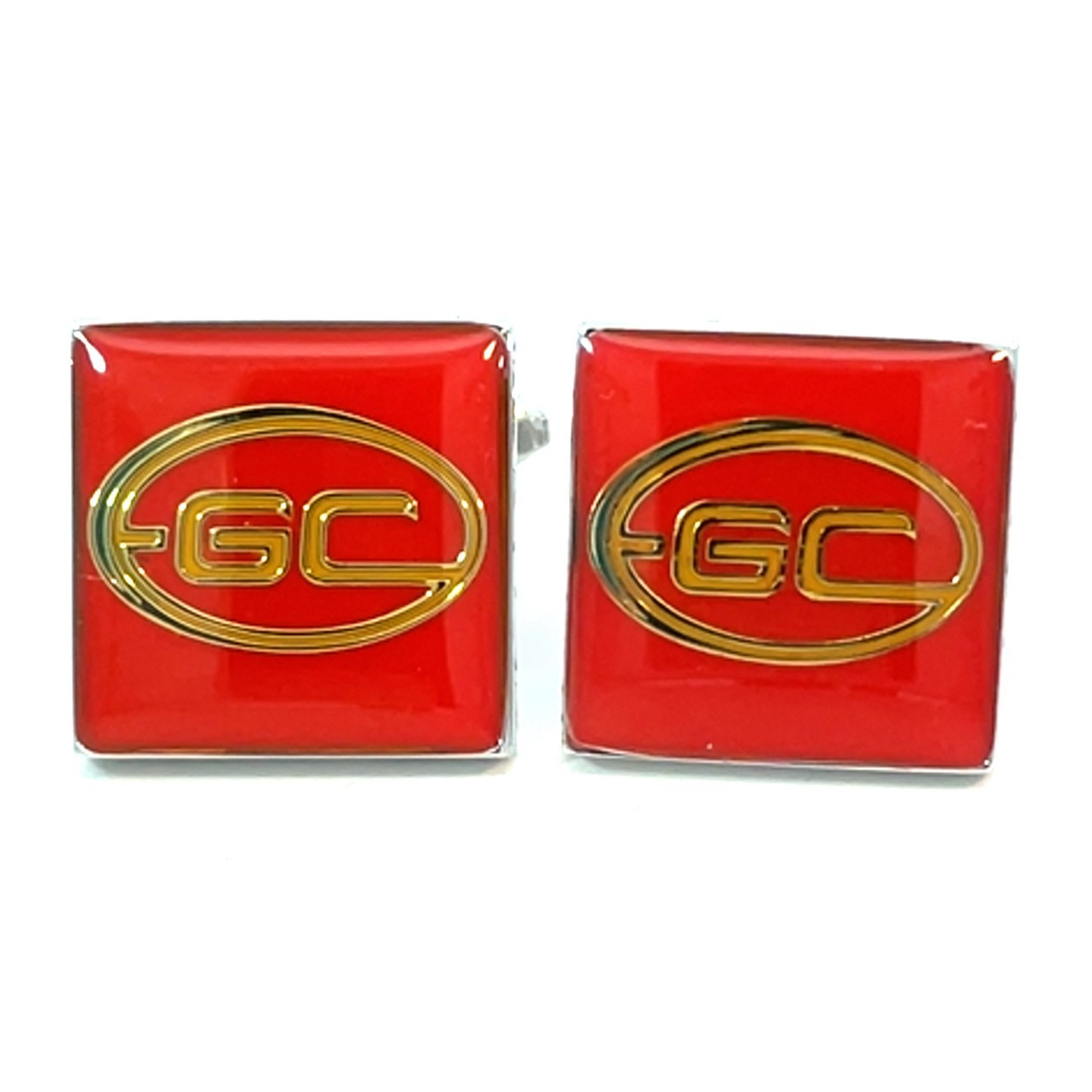 Colour Gold Coast Suns Cufflinks