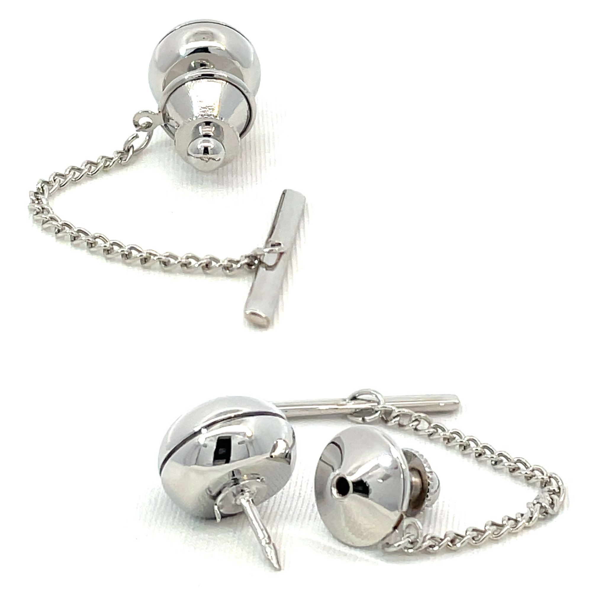 Solitaire Crystal Tie Pin