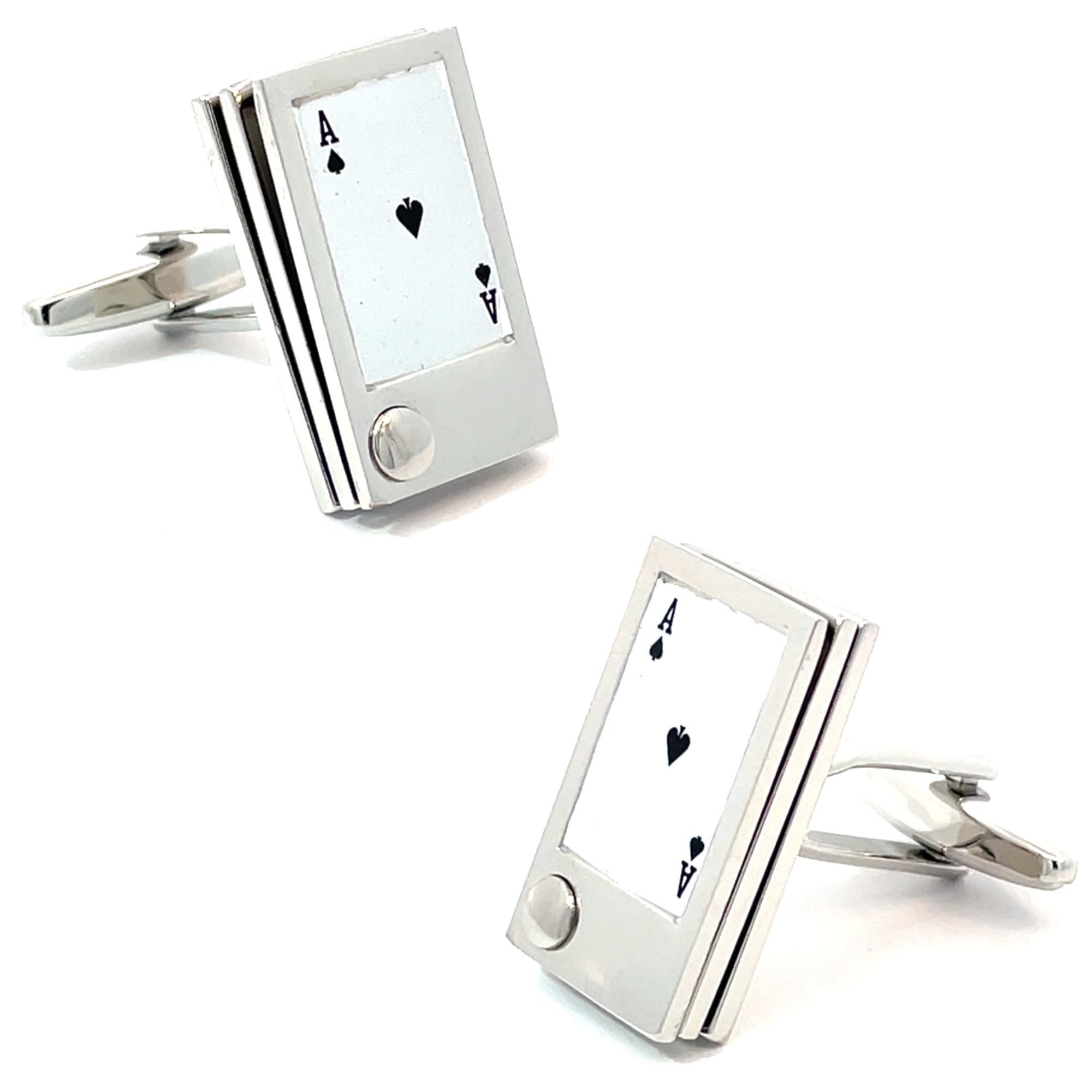 "Flip Out" Playing Cards Cufflinks