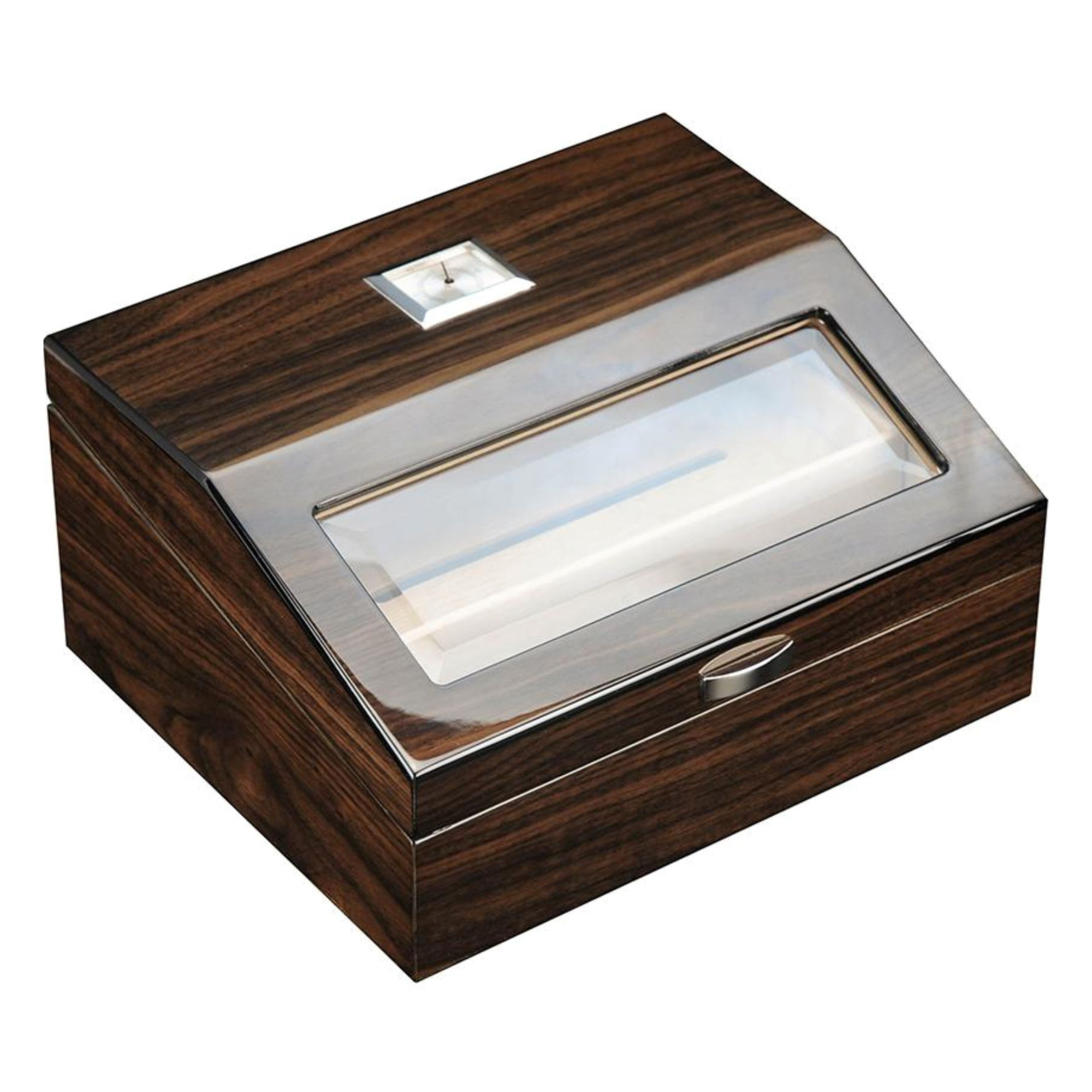 Seconds - 50 CT Walnut Cigar Humidor Wooden Cabinet for Cigars (A)