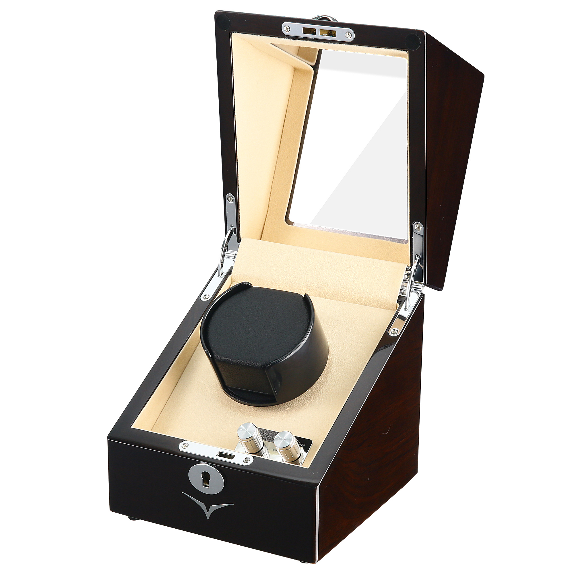 Seconds - Waratah Watch Winder Box for 1 Watch in Mahogany (P)