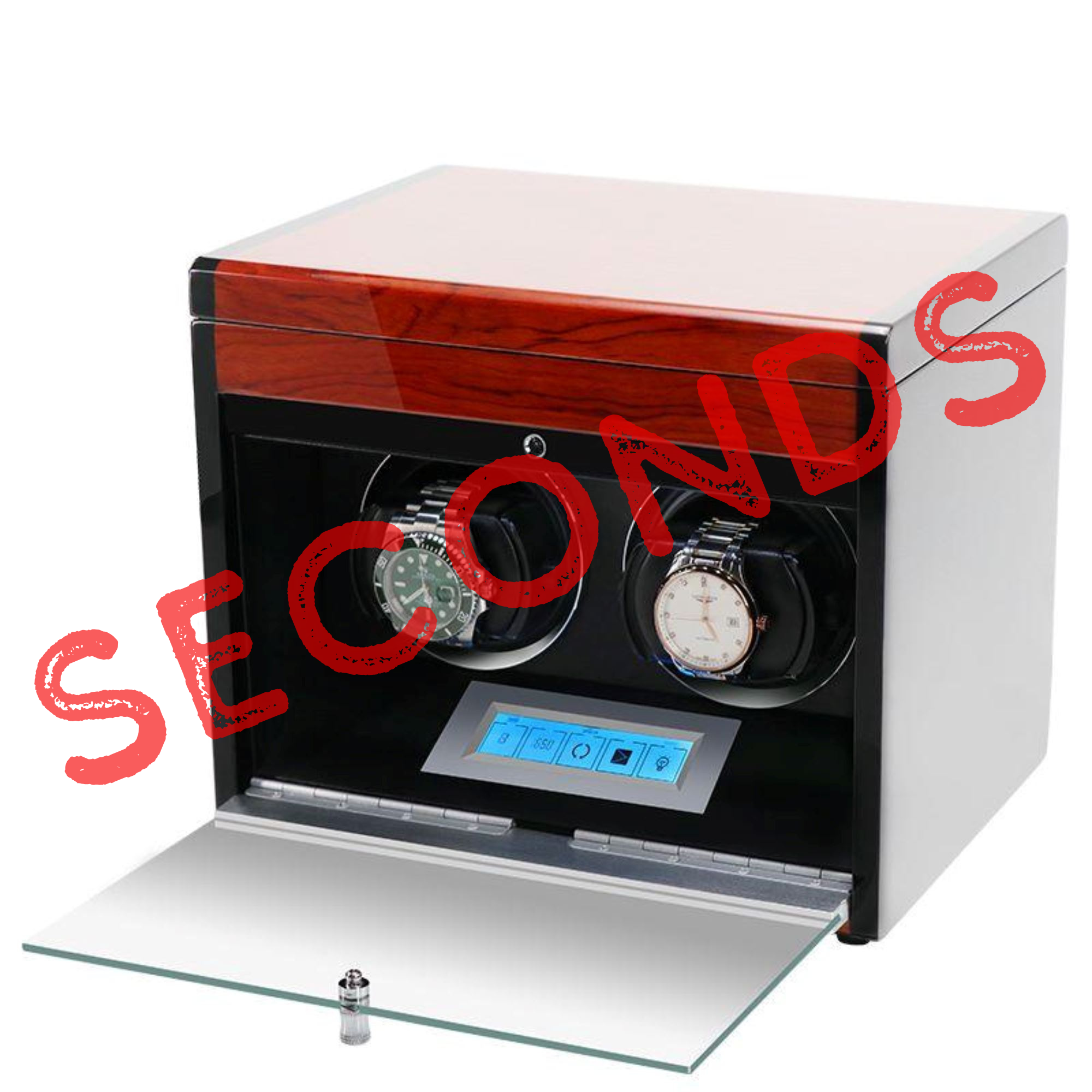 Seconds - Vancouver Watch Winder for 2 Wood Grain