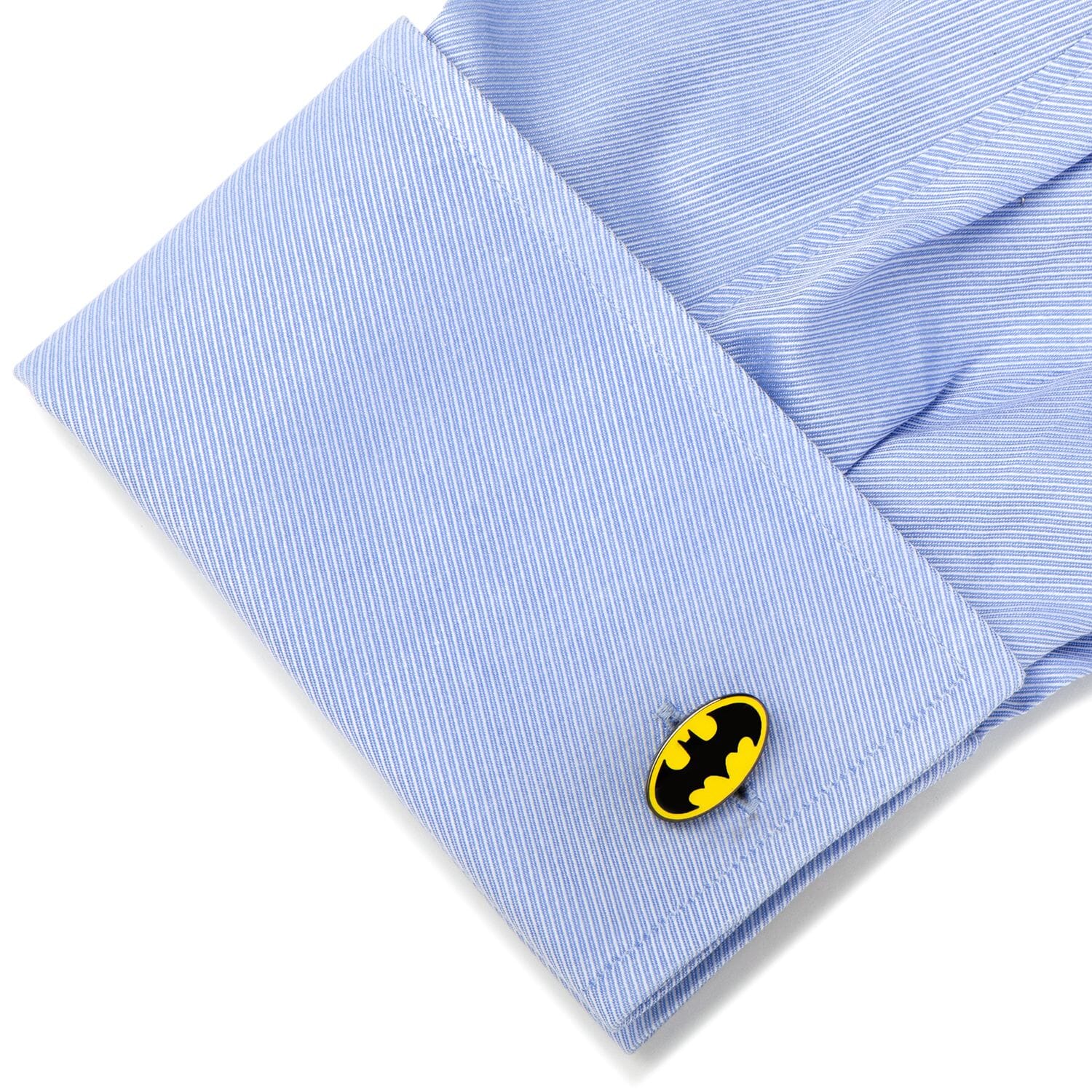 DC Comics Batman Cufflinks Yellow/Black Novelty Cufflinks DC Comics