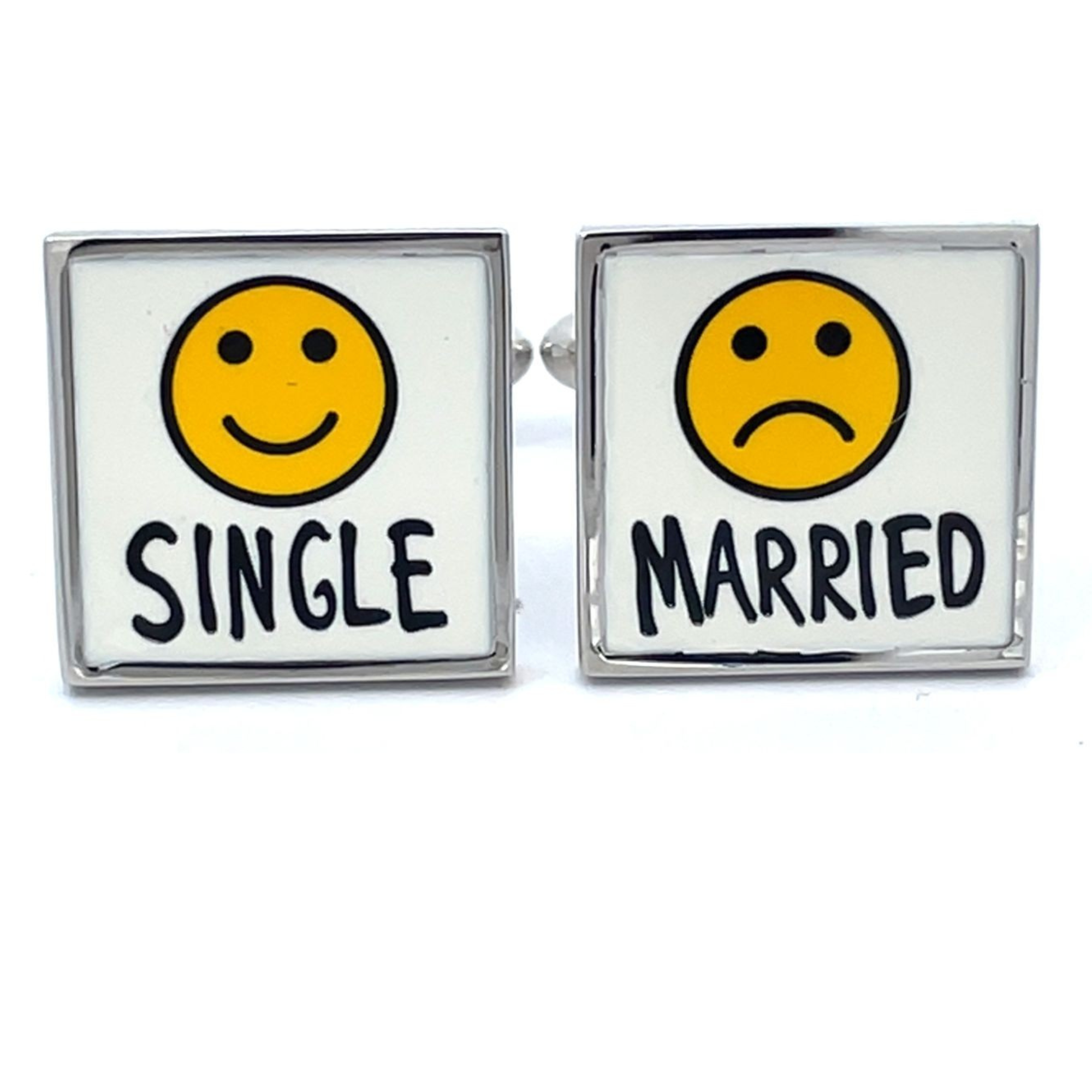 Two States of Being Wedding Cufflinks