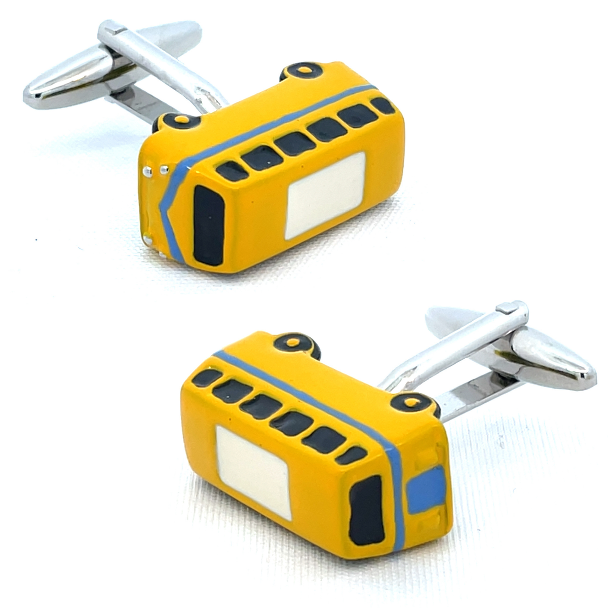 Yellow VW Kombi Cufflinks