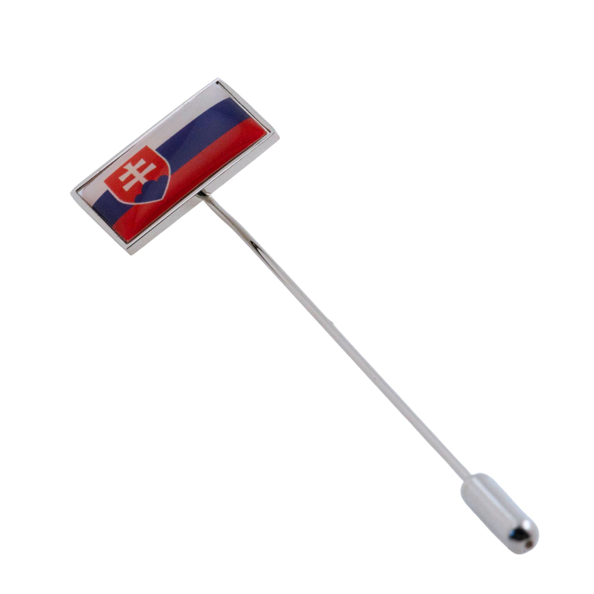 Flag of Slovakia Stick Pin Lapel Pin Clinks
