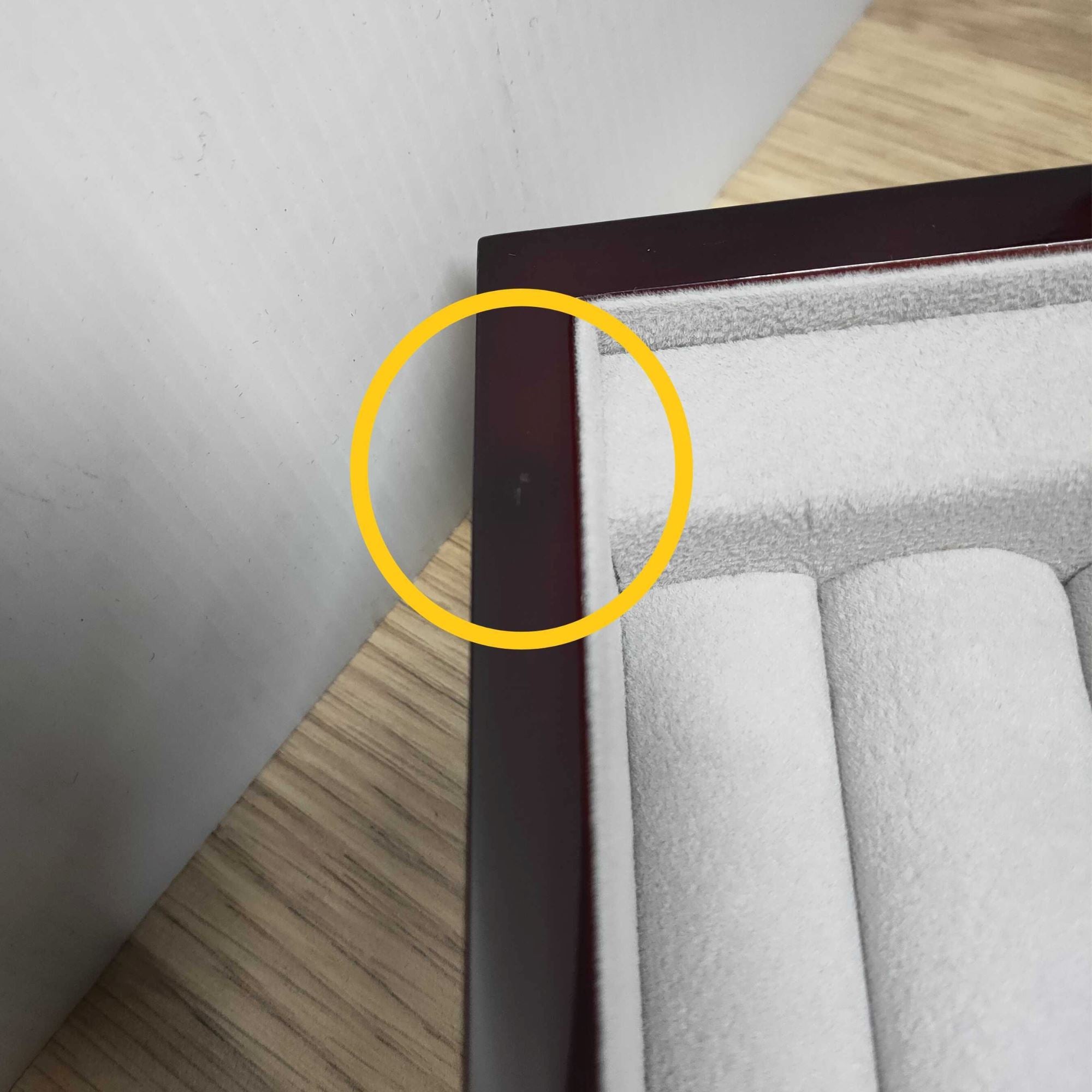 Seconds - 20 Pair Mahogany Cufflink Box Seconds Clinks Australia