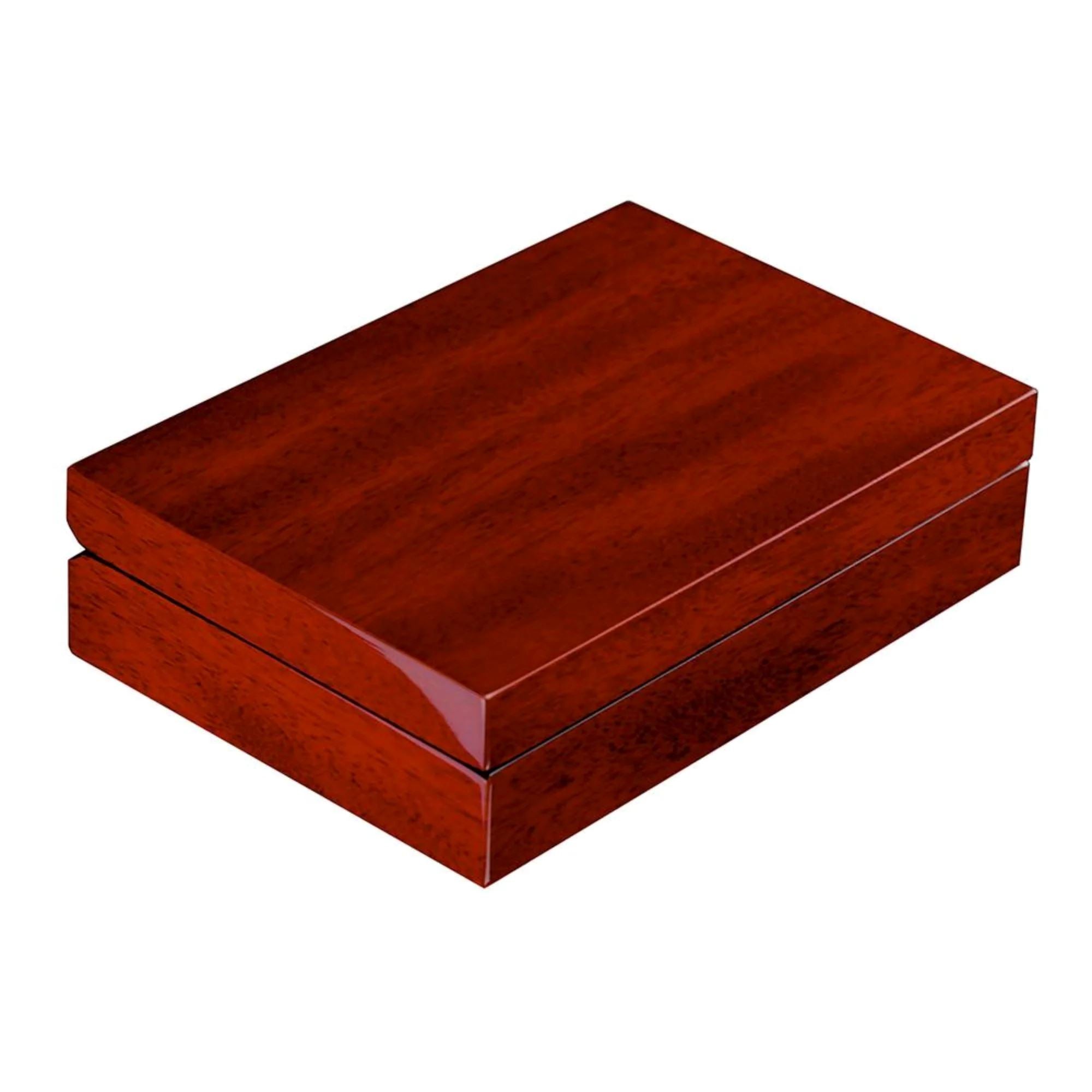 Seconds - 16 Pairs Wooden Cufflink Box Cherry Seconds Clinks Australia