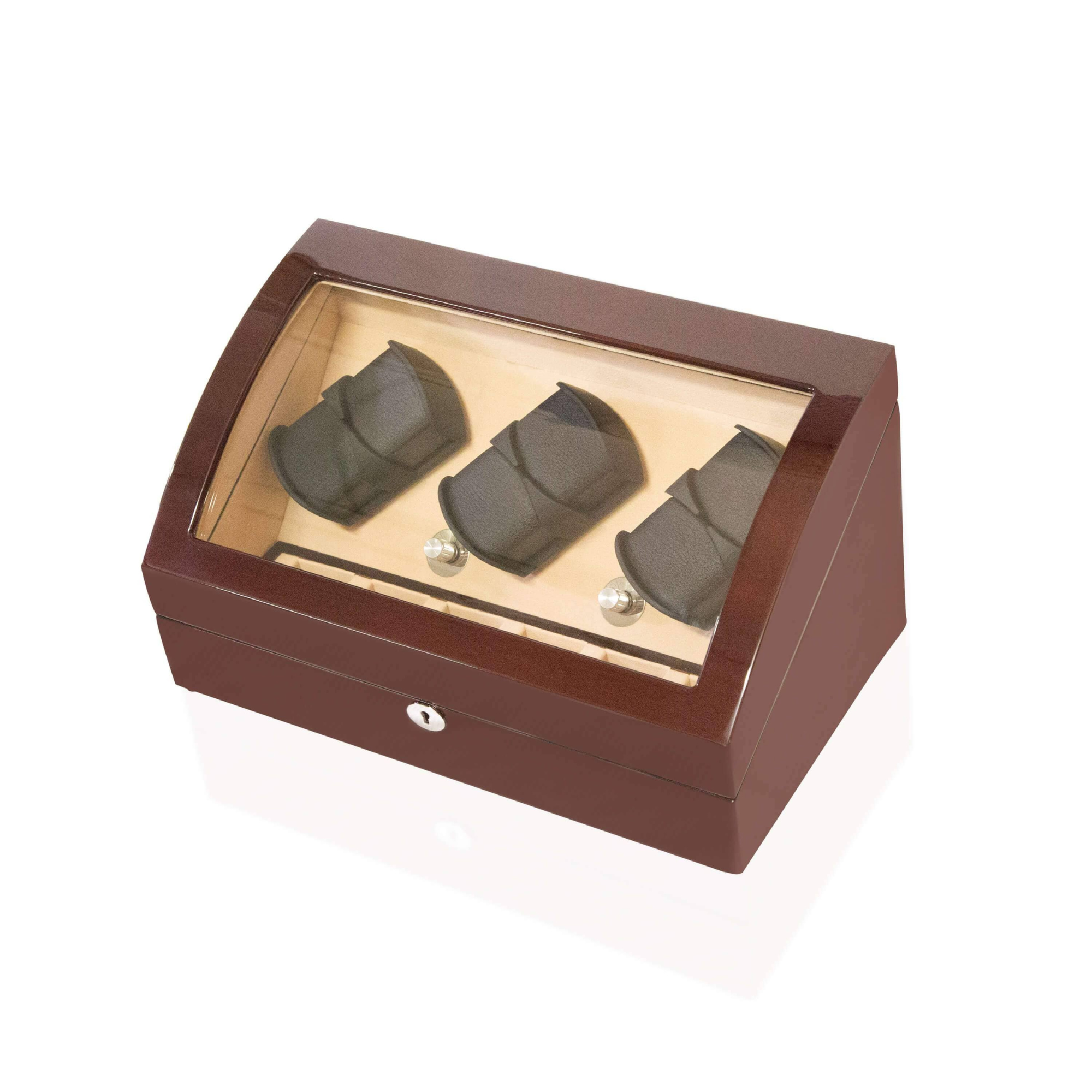 Seconds - Avoca Watch Winder Box 6 + 6 Watches in Mahogany (G)