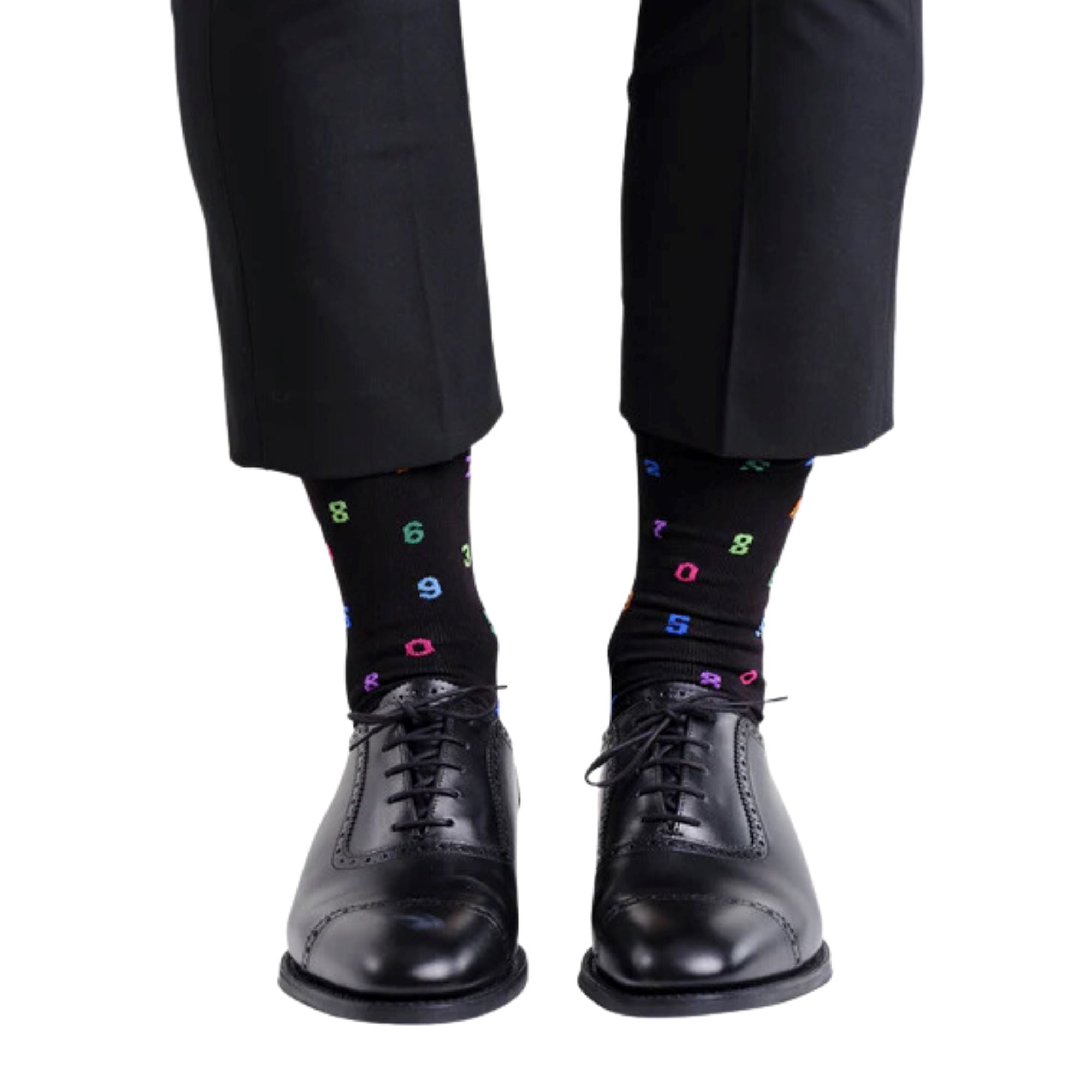 Mens Numbers Bamboo Sock Socks Bamboozld