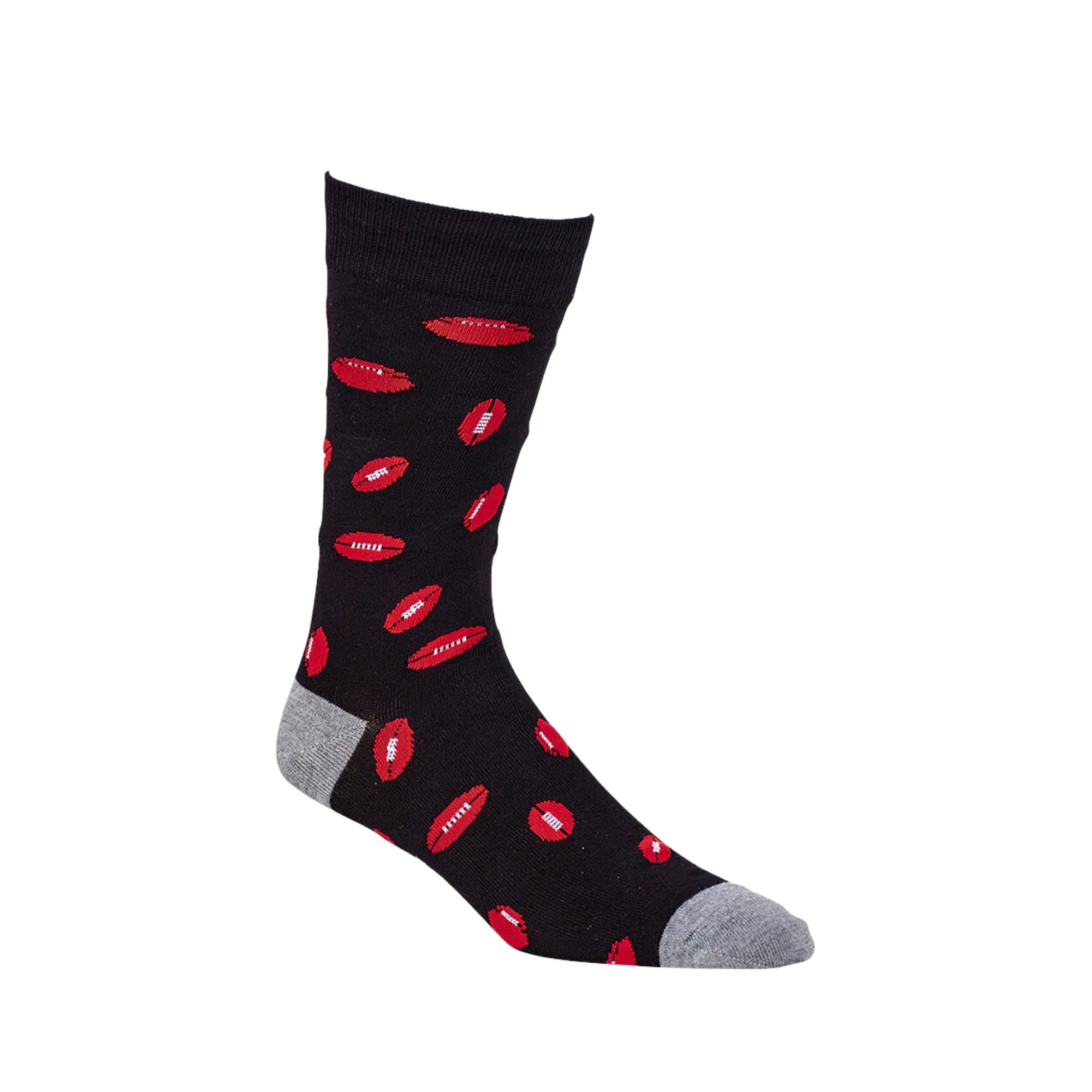 Mens Footy Bamboo Sock Socks Bamboozld