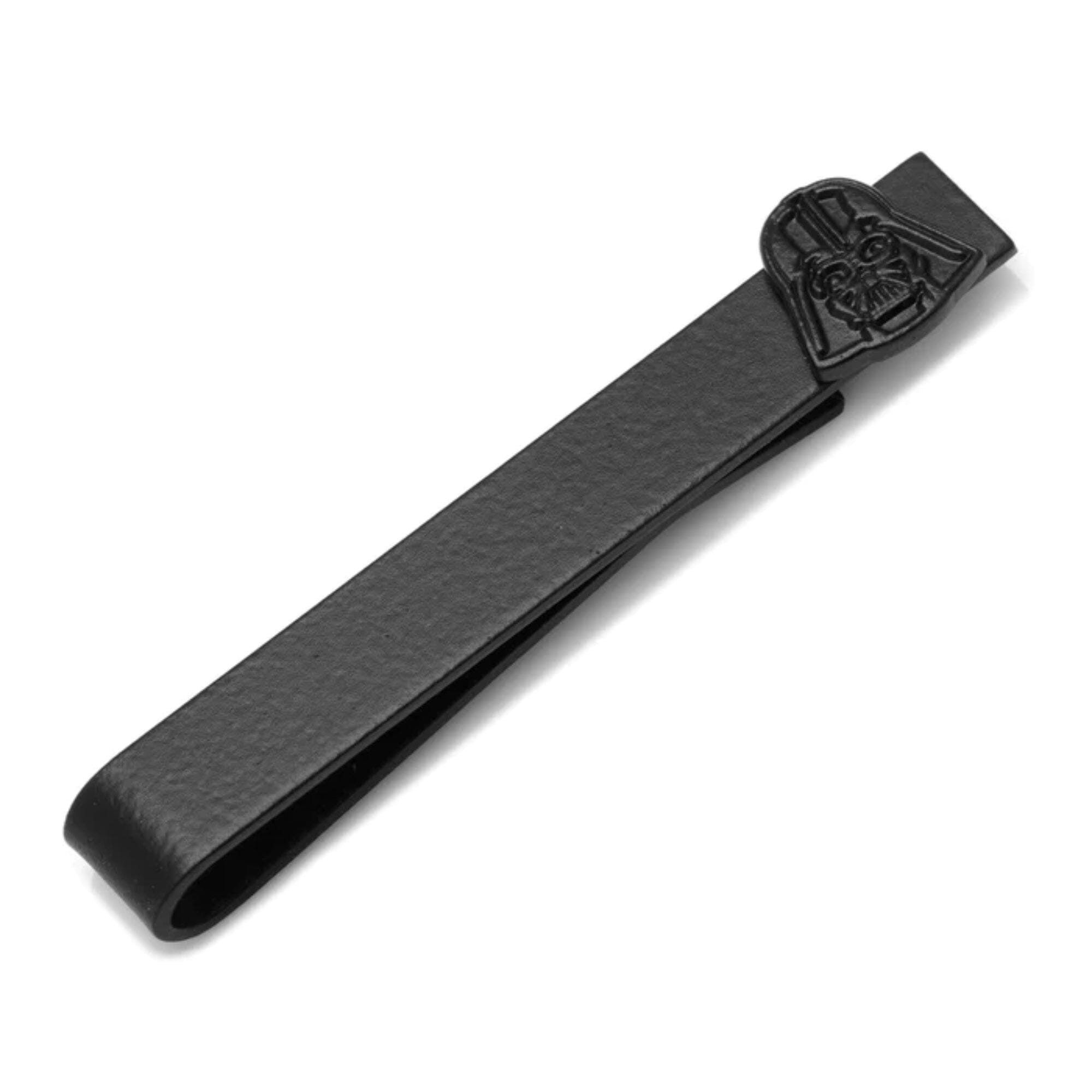 Satin Black Darth Vader Tie Bar Tie Bars Star Wars