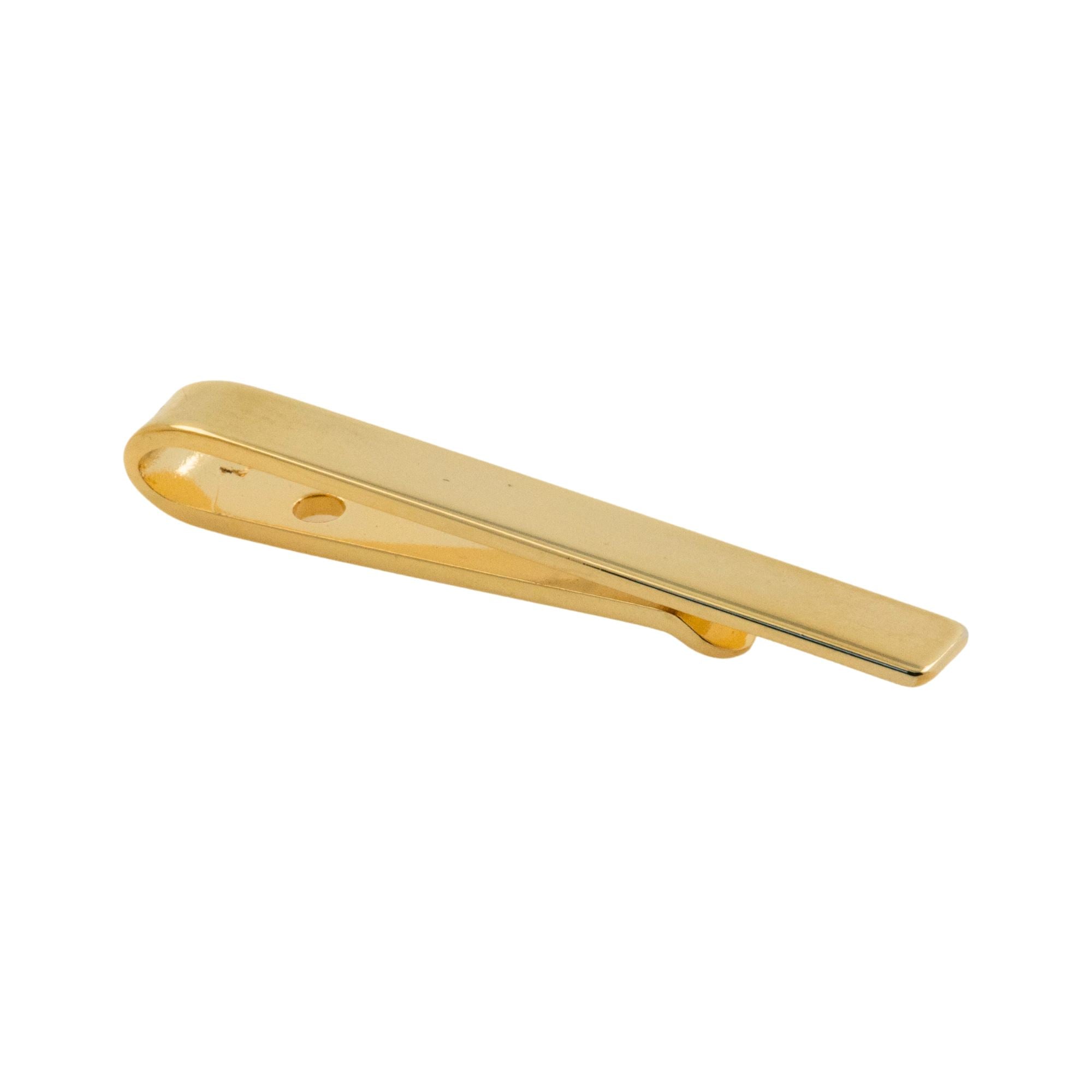 Gold Shiny Tie Bar Tie Bars Clinks Australia