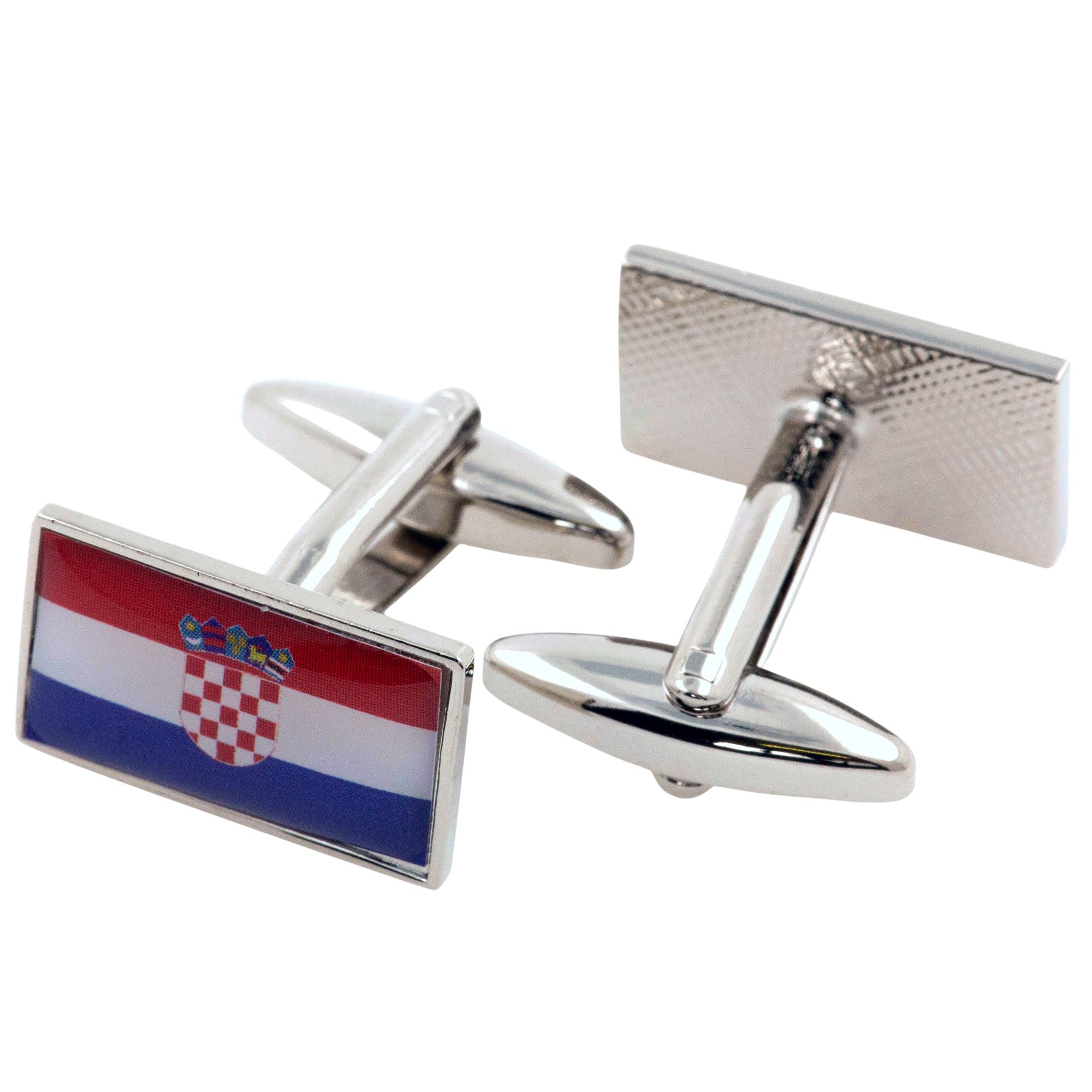Flag of Croatia Cufflinks Novelty Cufflinks Clinks