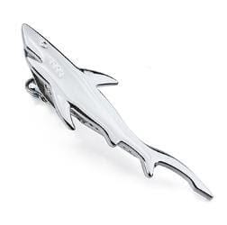 Brushed Shark Tie Clip Tie Clips Clinks Australia