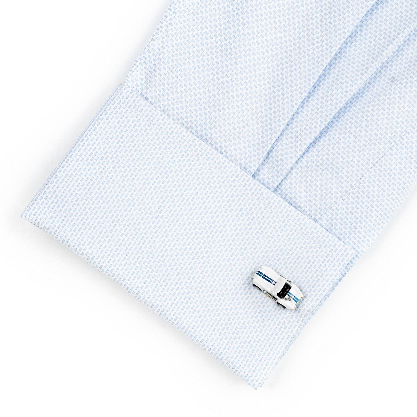 Blue White Classic Sports Car Cufflinks (AC Shelby Cobra) Novelty Cufflinks Clinks Australia