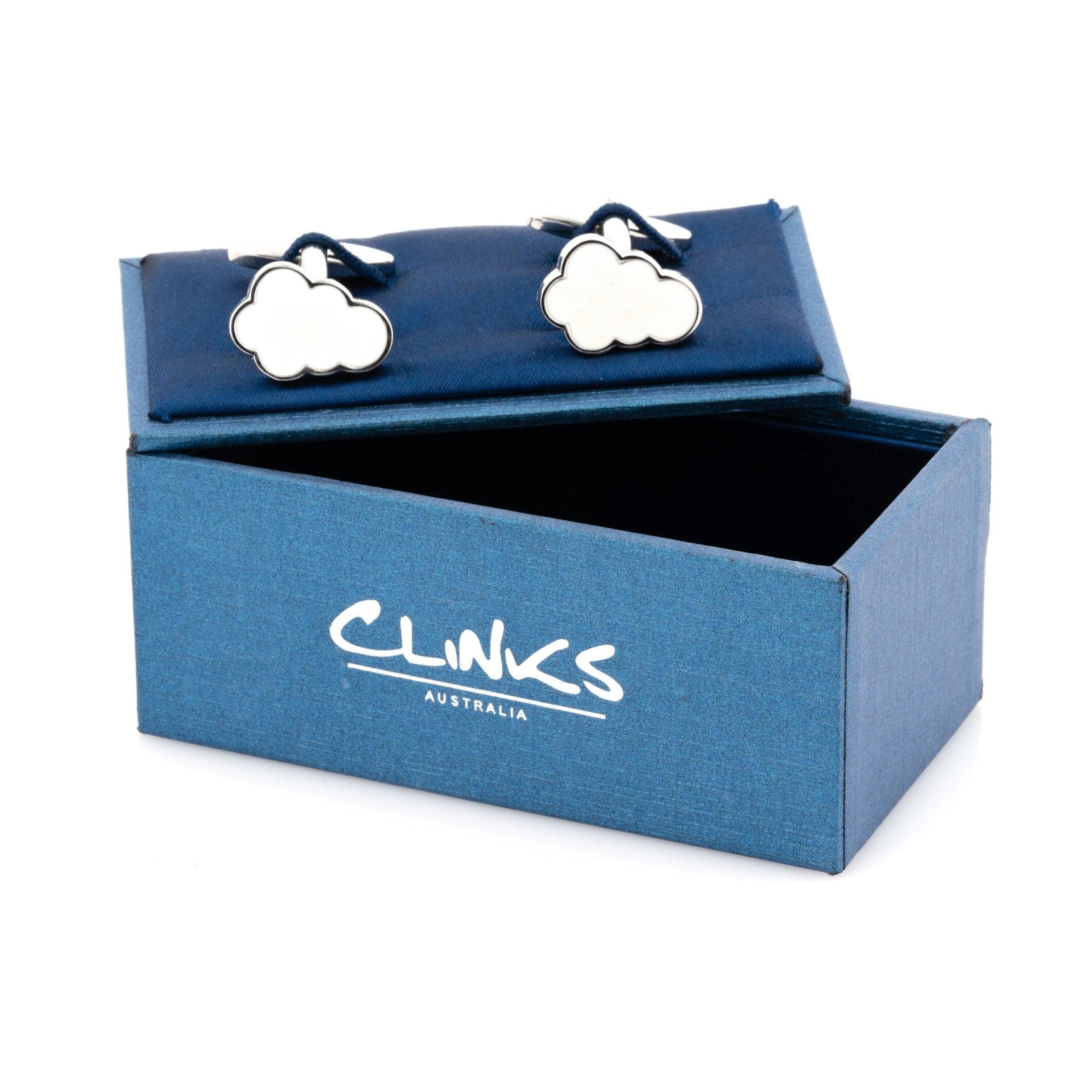 Cloud Cufflinks White Novelty Cufflinks Clinks Australia