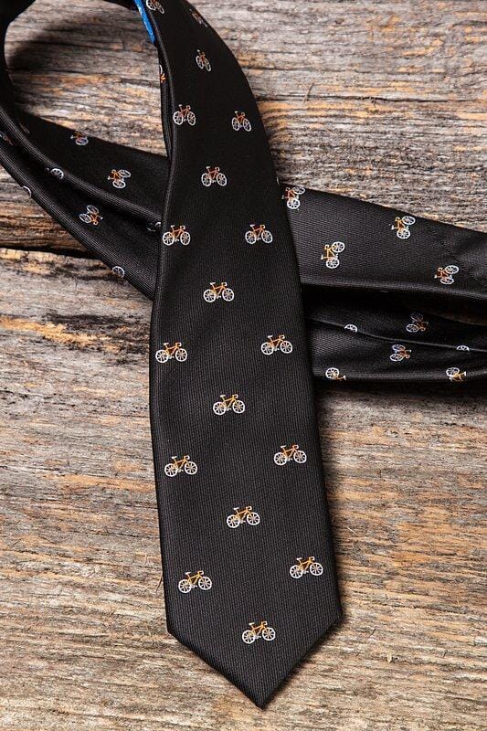 Bicycles Skinny Tie Ties Clinks