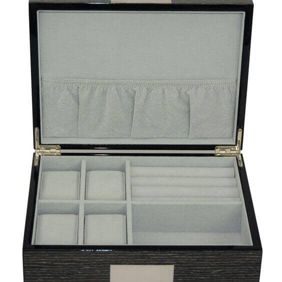 Wenge Wooden Cufflink Watch Box Watch Boxes Clinks