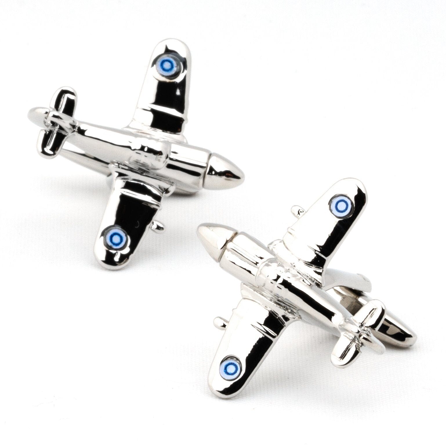 Silver Fighter Jet Plane Cufflinks Novelty Cufflinks Clinks Australia