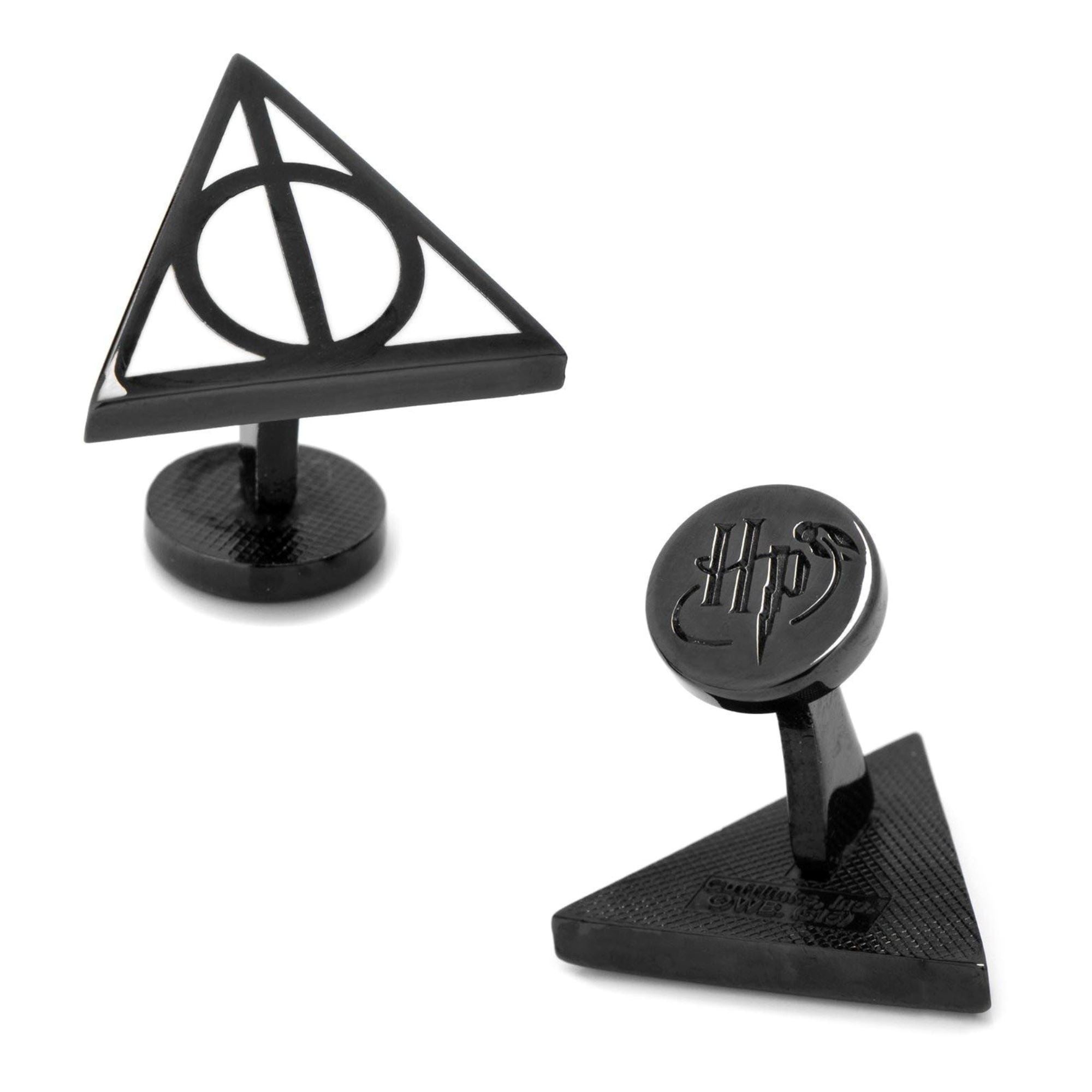 Harry Potter Deathly Hallows Cufflinks Novelty Cufflinks Harry Potter Harry Potter Deathly Hallows Cufflinks