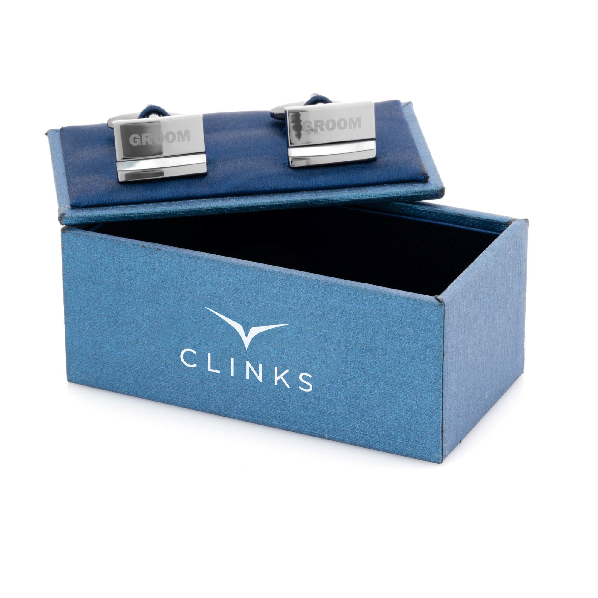 Groom Laser Etched Mother of Pearl Gunmetal Wedding Cufflinks Wedding Cufflinks Clinks Australia