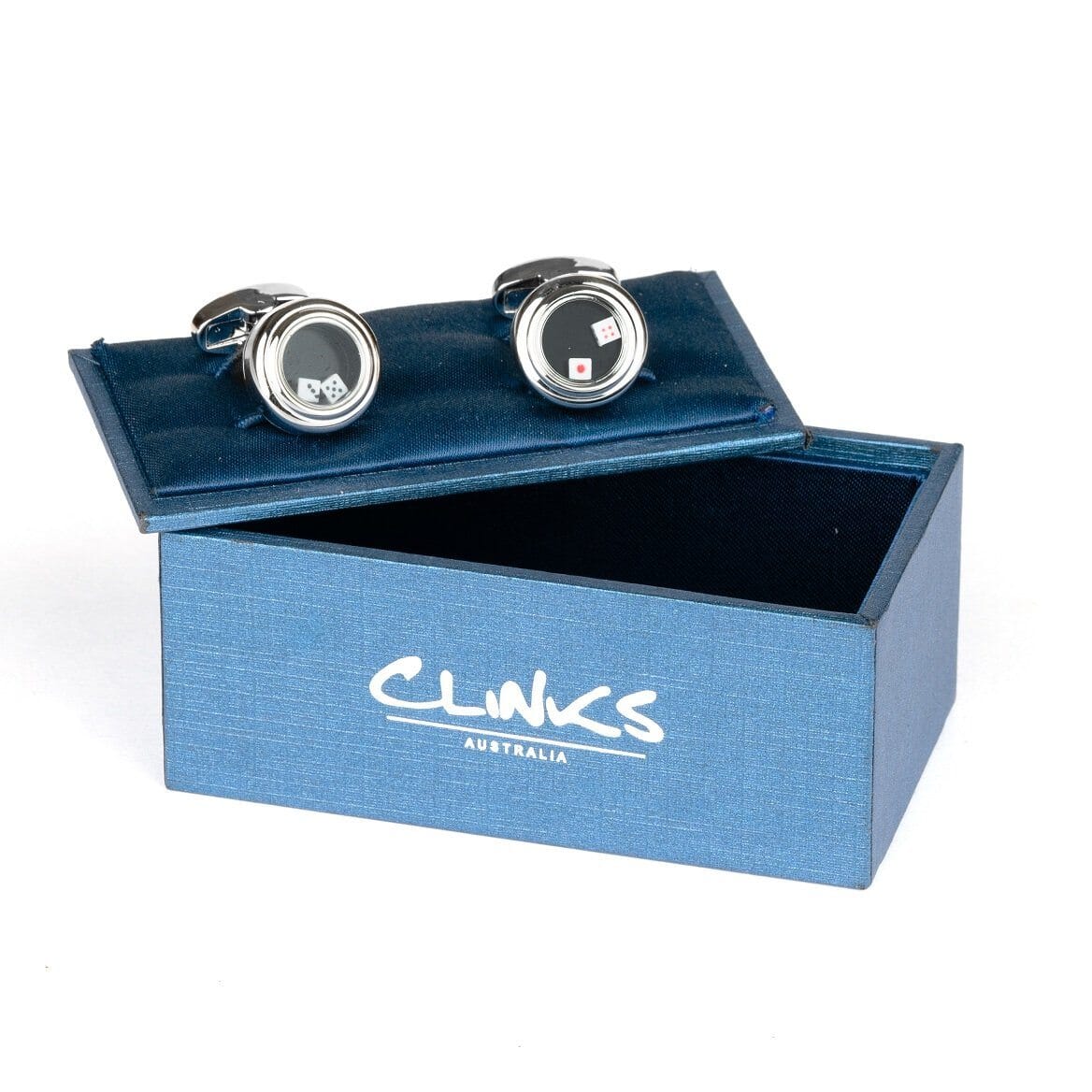 Rolling Dice Cufflinks Novelty Cufflinks Clinks Australia