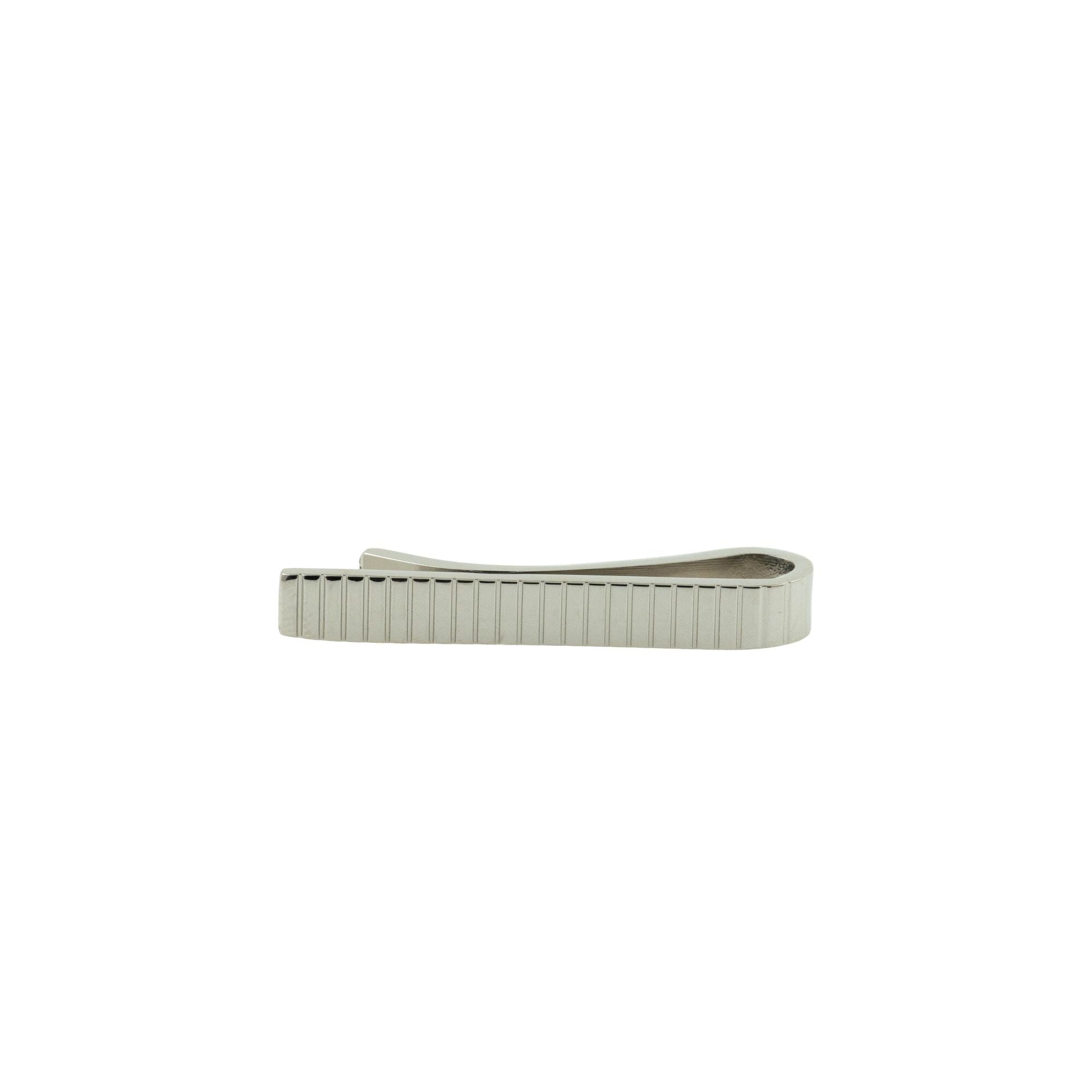 Vertical Lines Silver Tie Bar Tie Bars Clinks