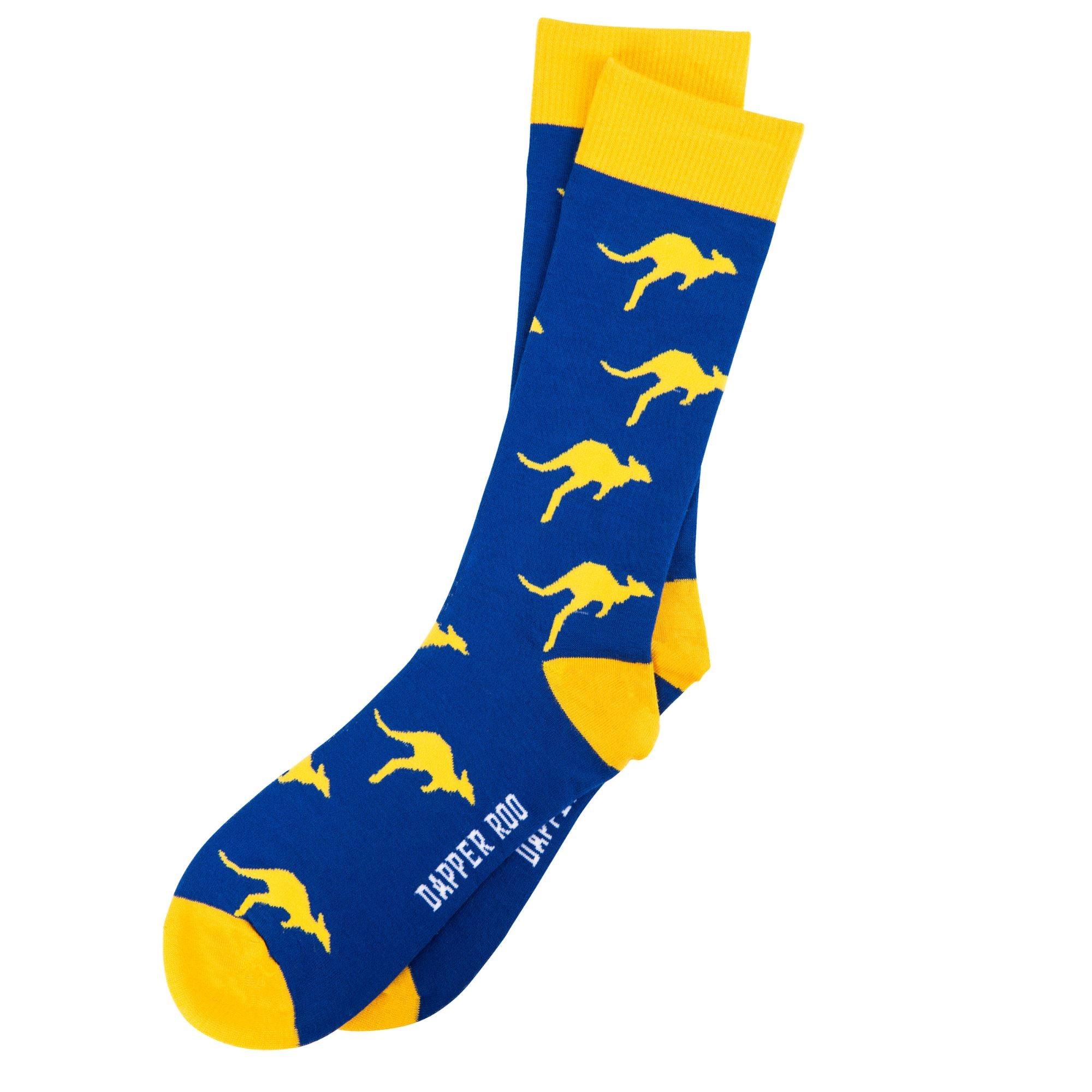 Jumpy Kangaroo Bamboo Socks by Dapper Roo Socks Dapper Roo