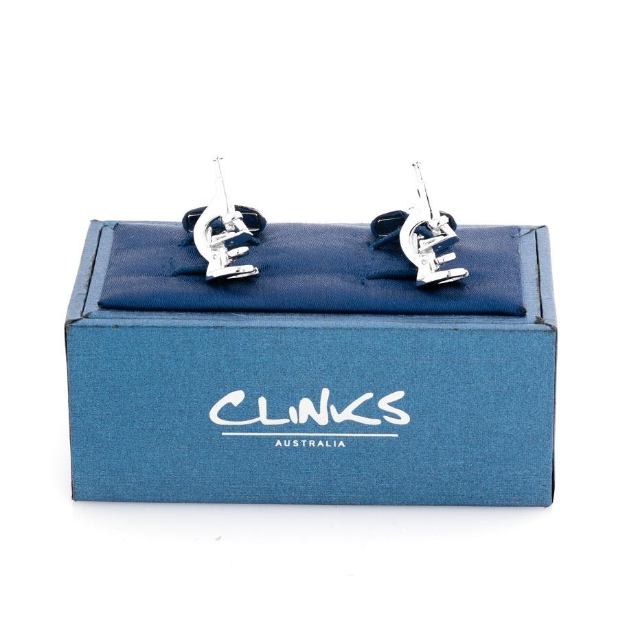 Scientist Microscope Cufflinks Novelty Cufflinks Clinks Australia