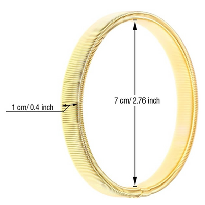 Arm Band Sleeve Holder in Gold