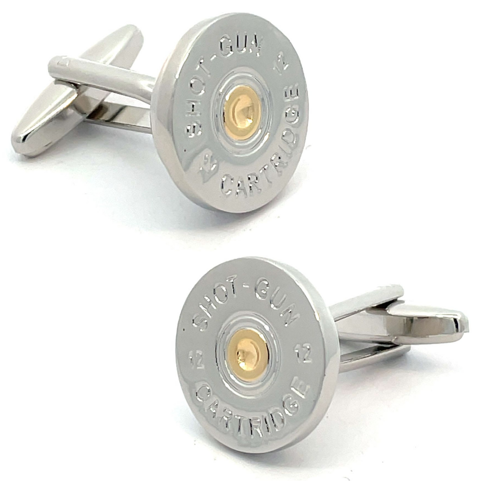 Shotgun Cartridge Cap Cufflinks