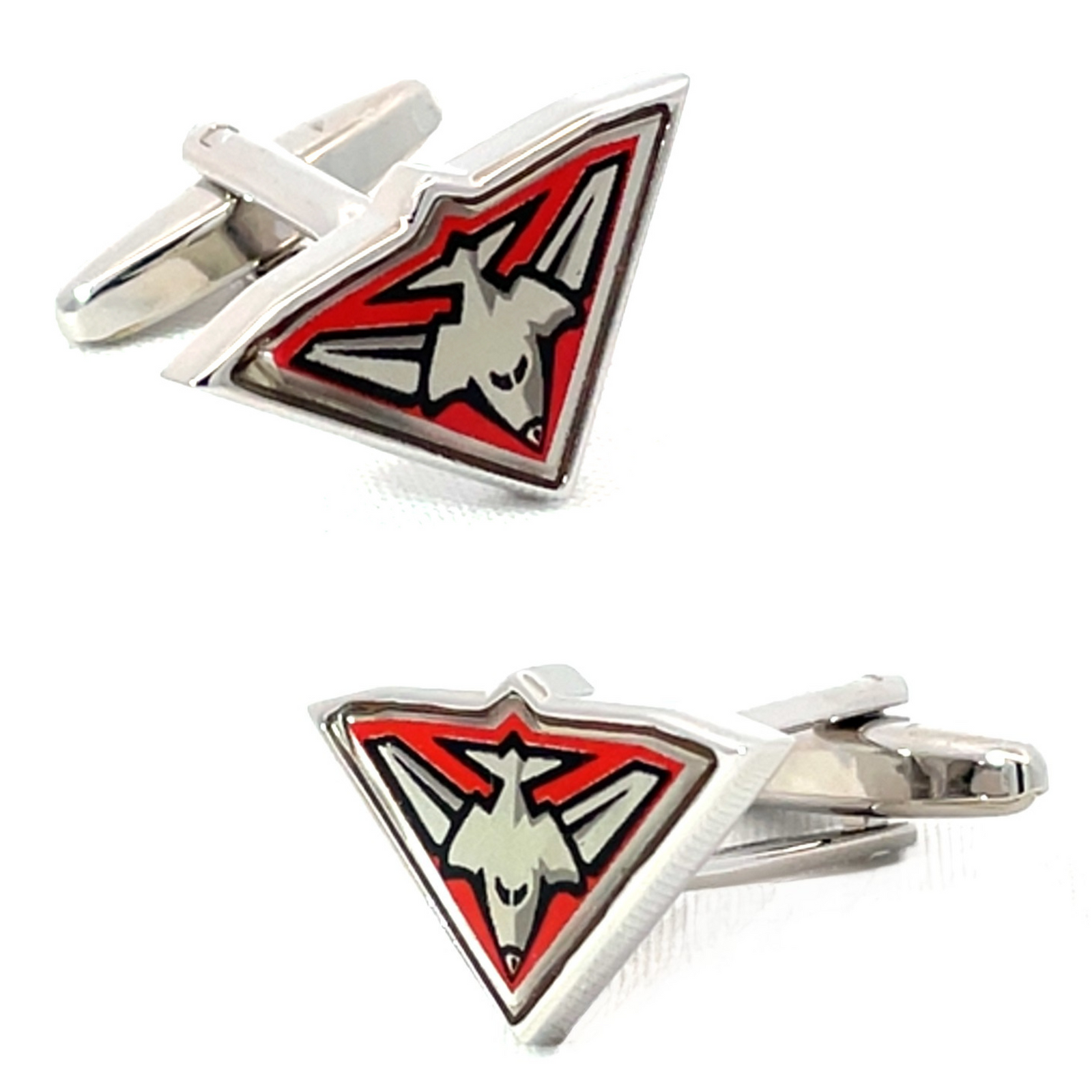 Colour Essendon Logo AFL Cufflinks