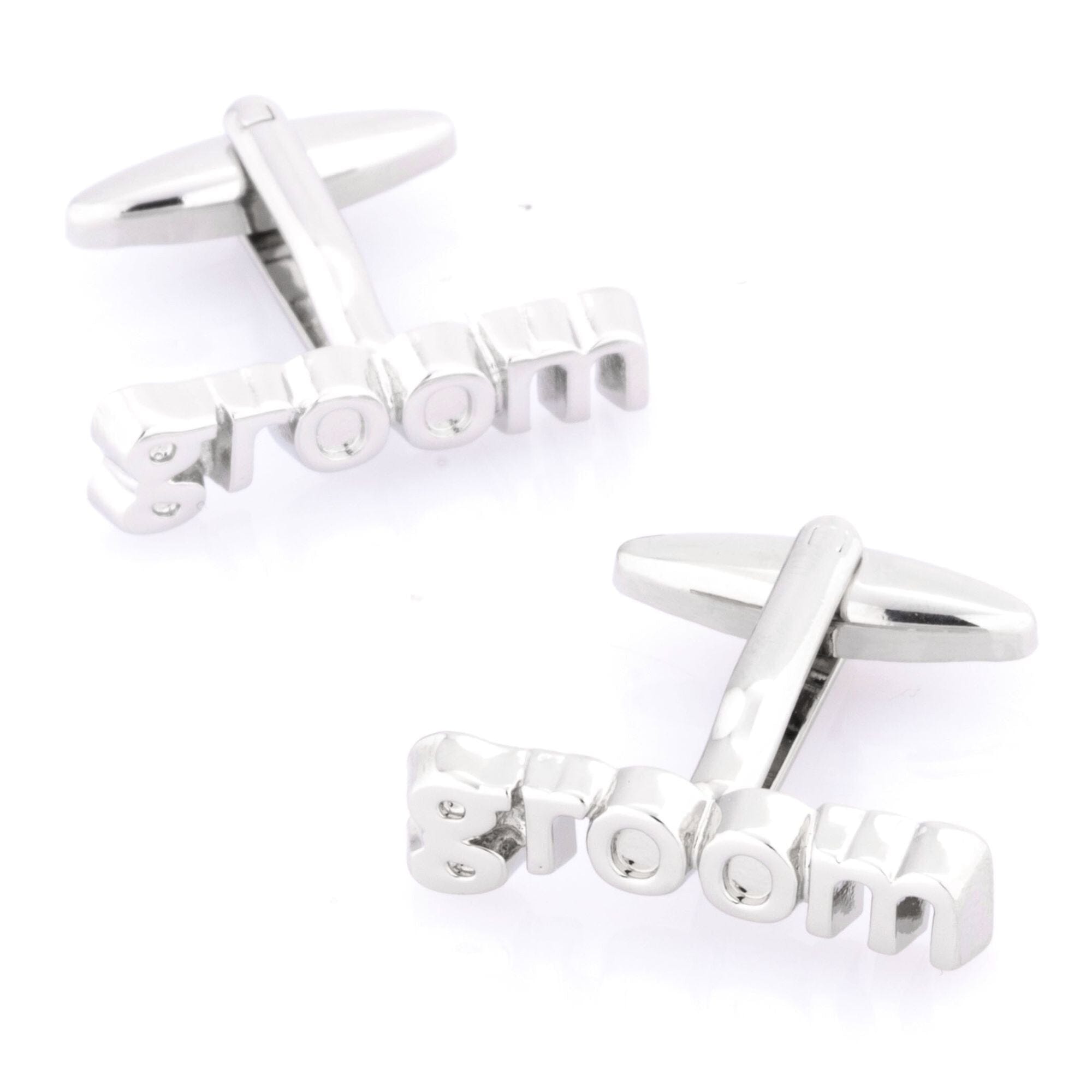 Groom cut-out style Wedding Cufflinks Wedding Cufflinks Clinks Australia 