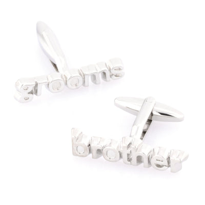 Grooms Brother  cut-out style Wedding Cufflinks