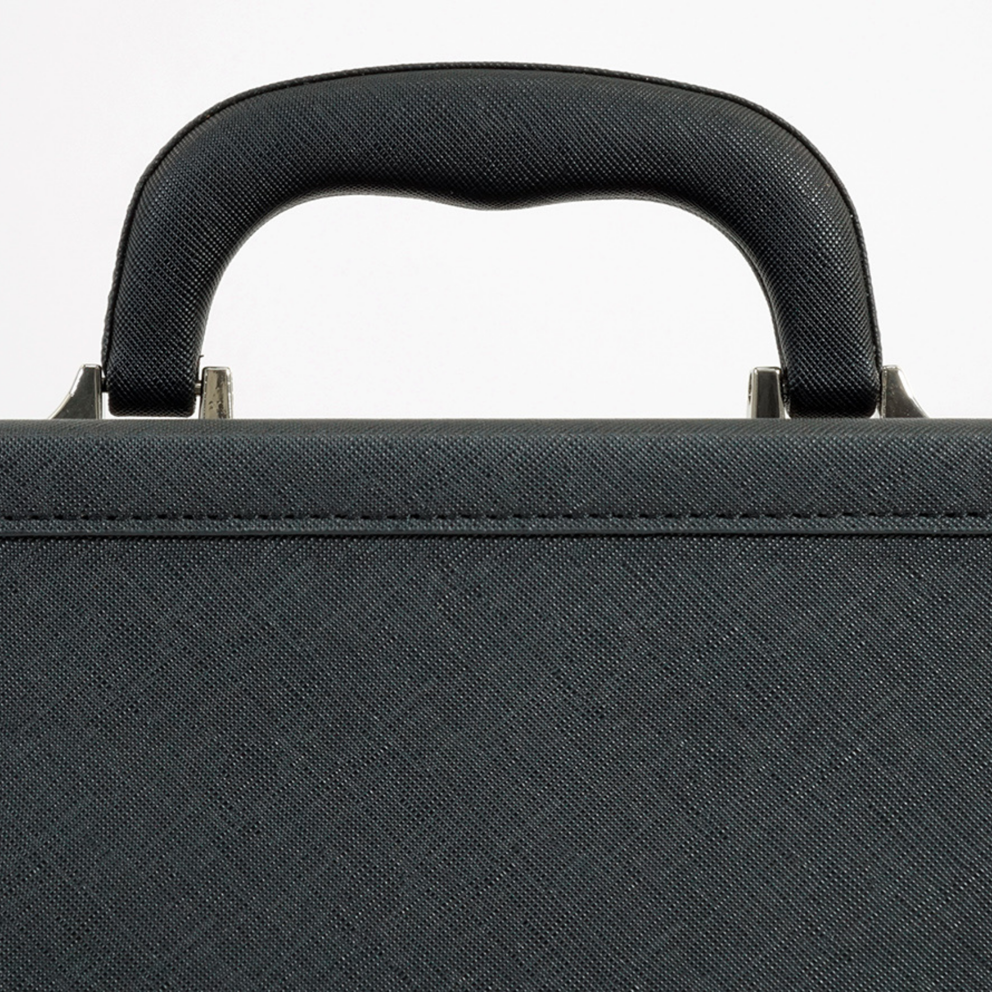 12 Slots Black Leather Watch Case