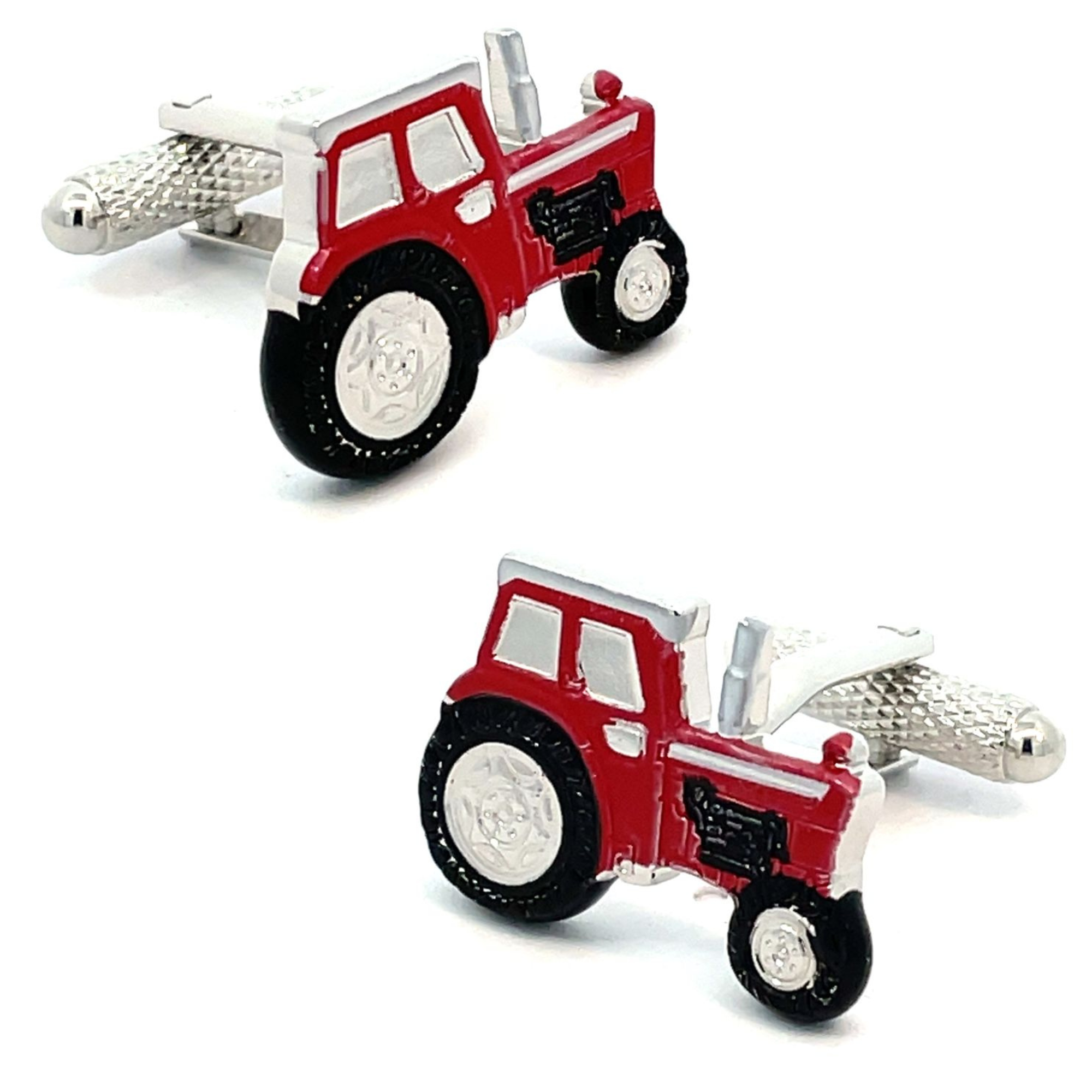 Red Tractor Cufflinks