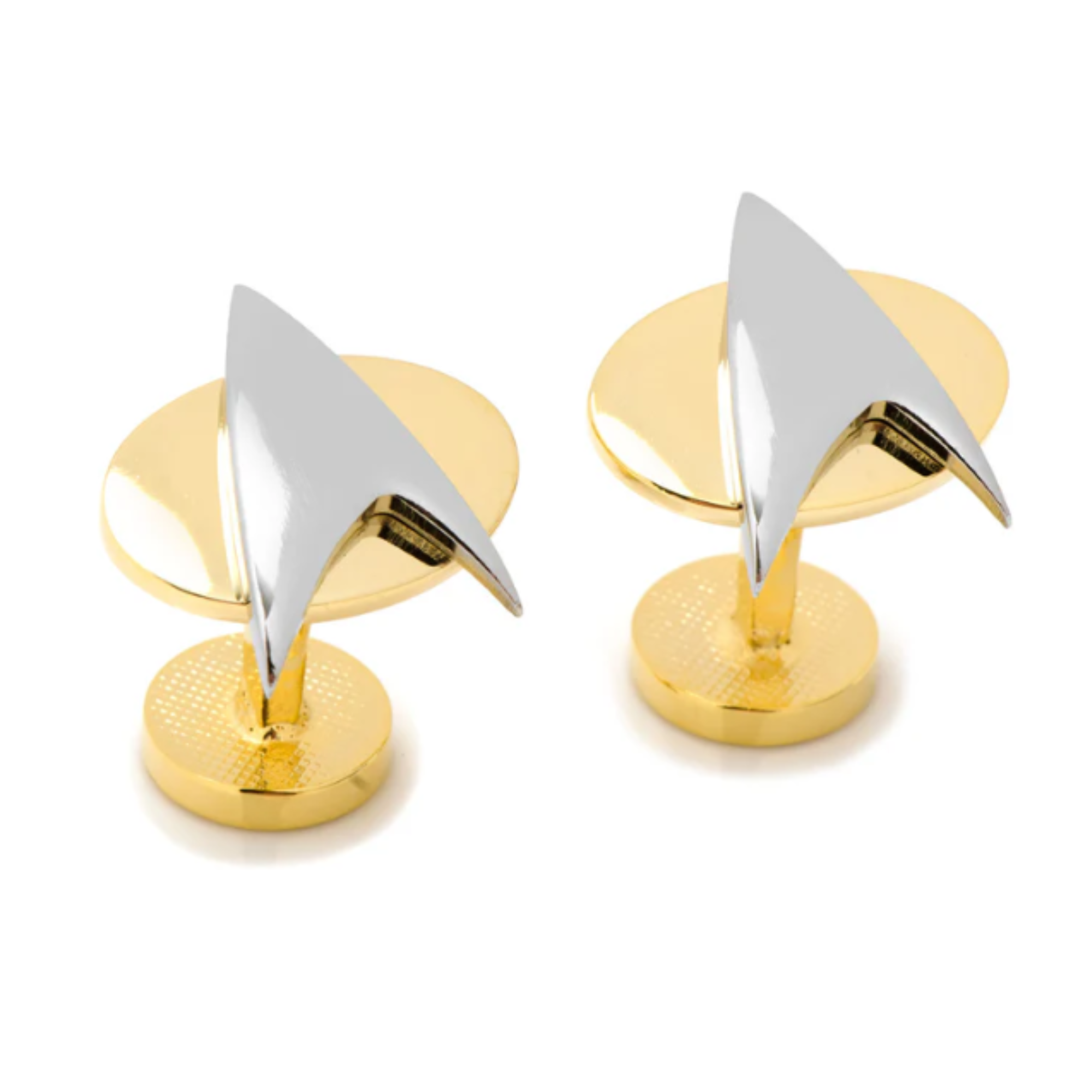 Star Trek Two Tone Delta Shield Cufflinks