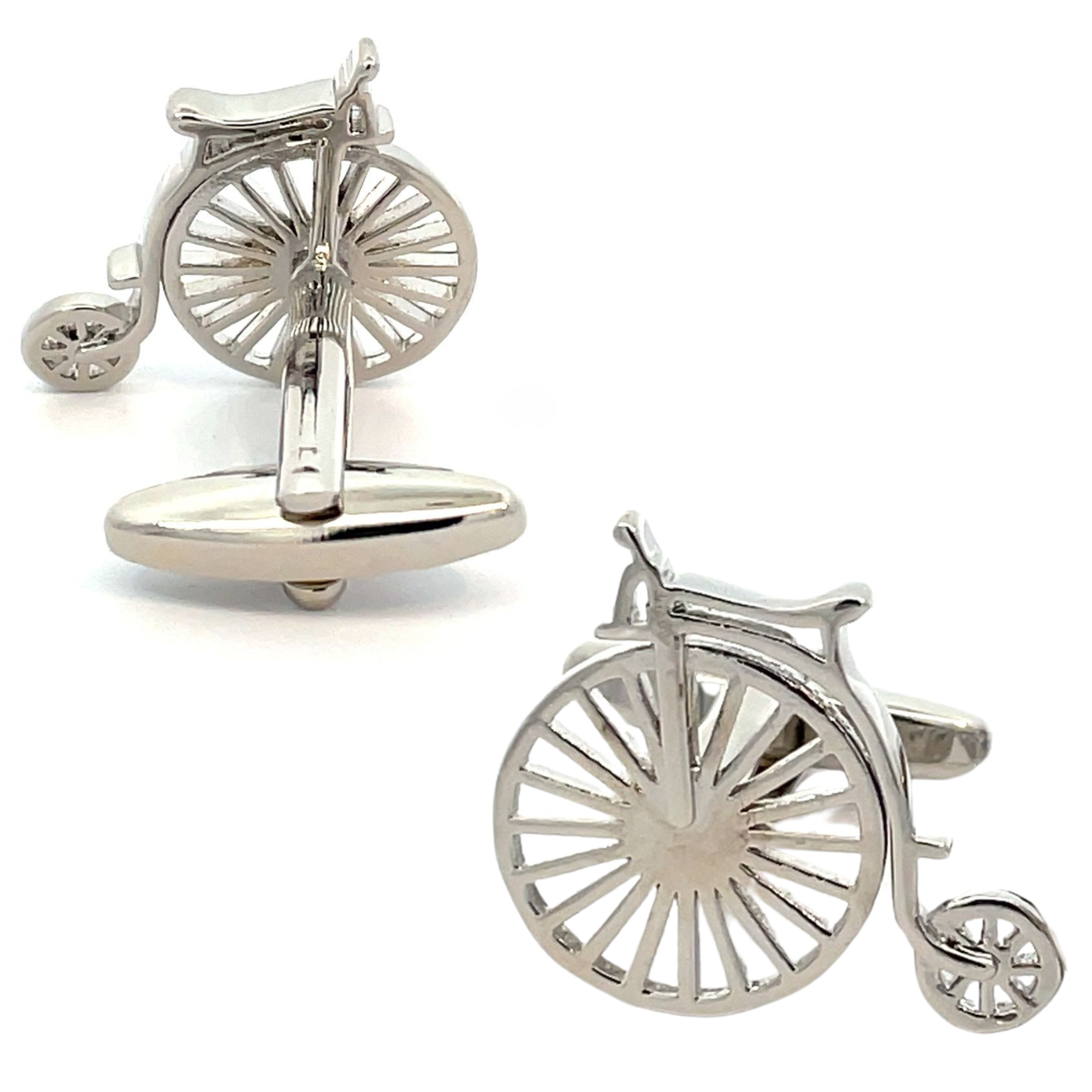 Penny Farthing Bicycle Cufflinks