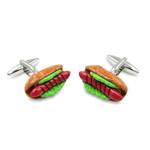 Hot Dog Cufflinks