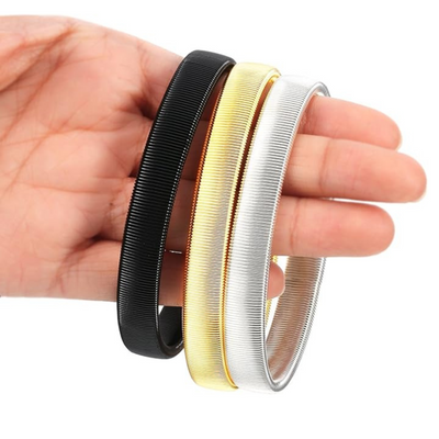 Arm Band Sleeve Holder in Silver