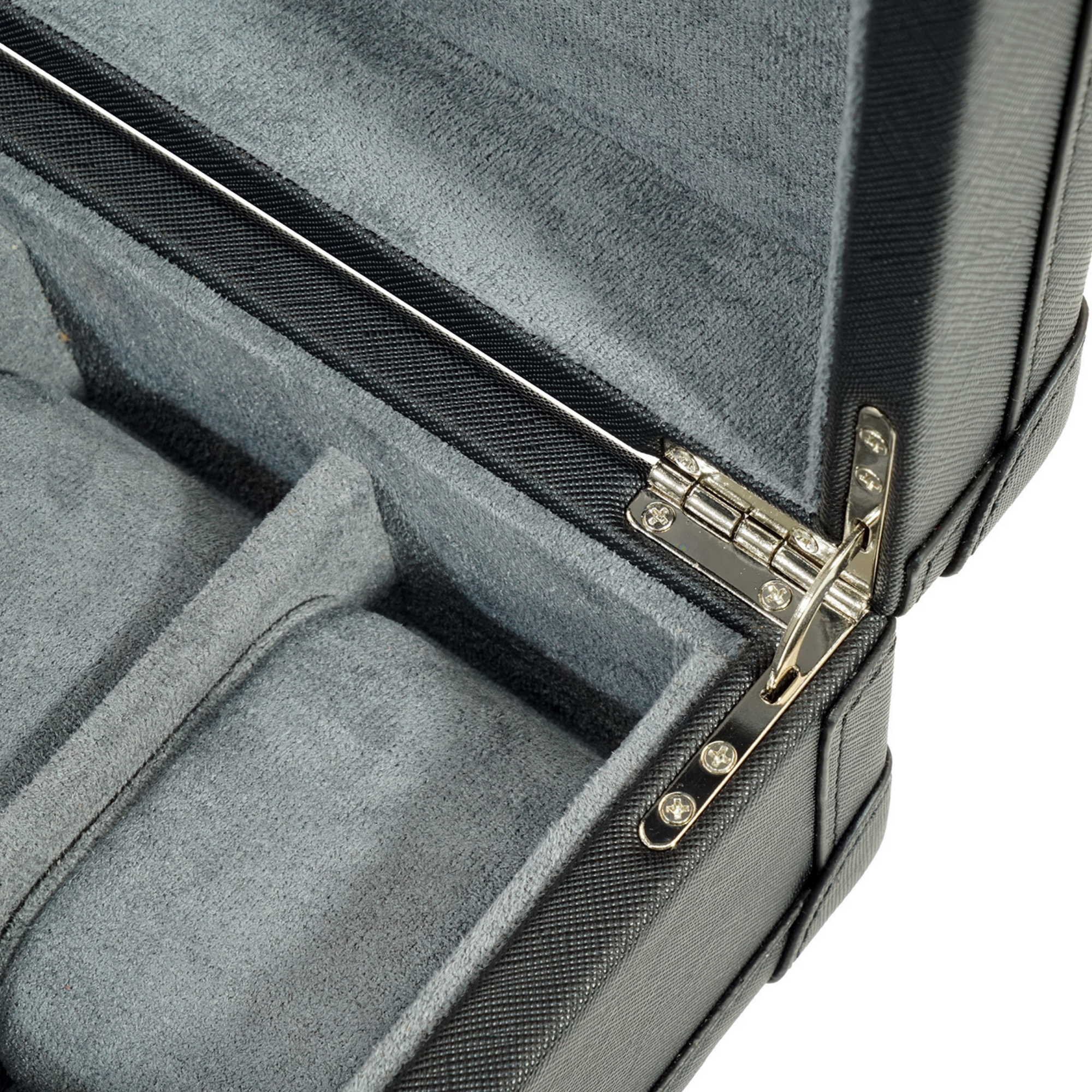 12 Slots Black Leather Watch Case