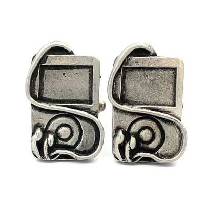 Pewter iPod-style Cufflinks