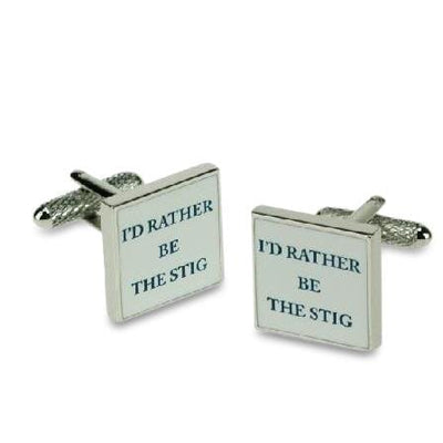 I'd rather be the STIG Cufflinks