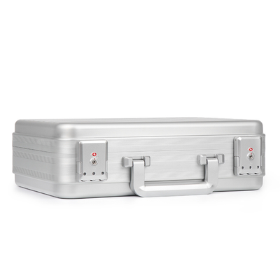 18 Slot Aluminium Watch Travel Case with Lock