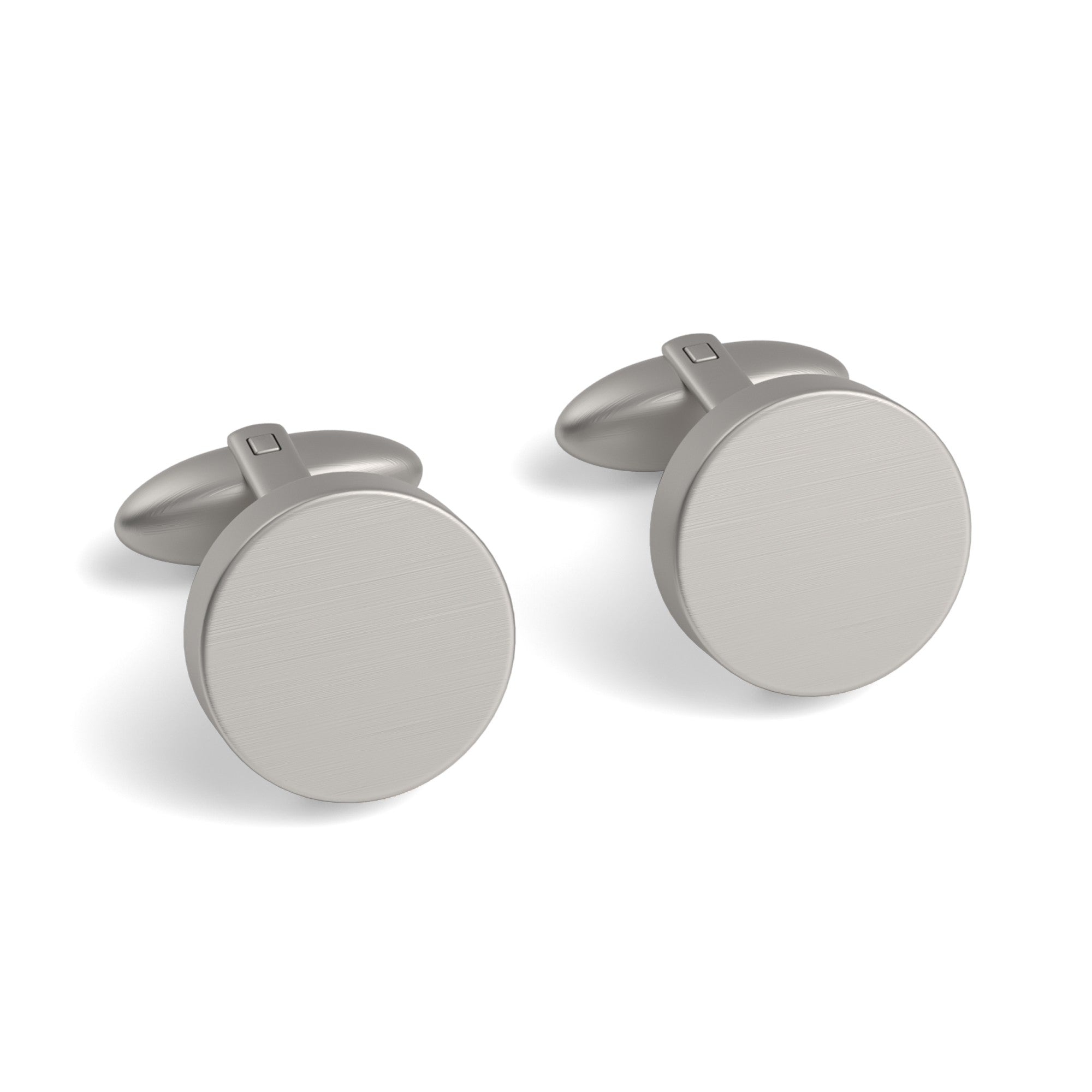 Round Engravable Cufflinks (Blank)