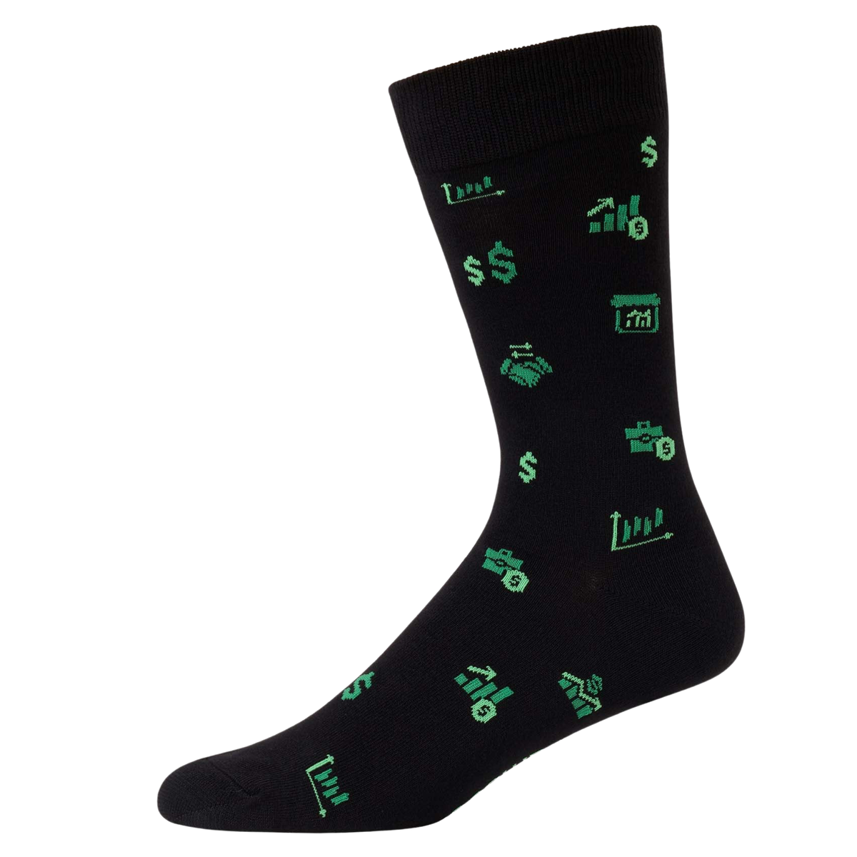 Mens Wall Street Bamboo Sock