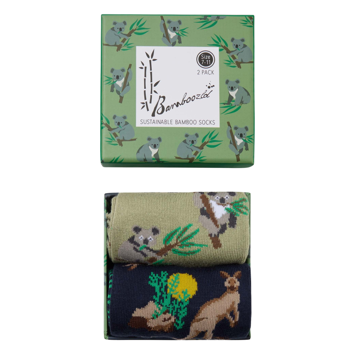 Mens Outback Roo & Koala 2pk Gift Box