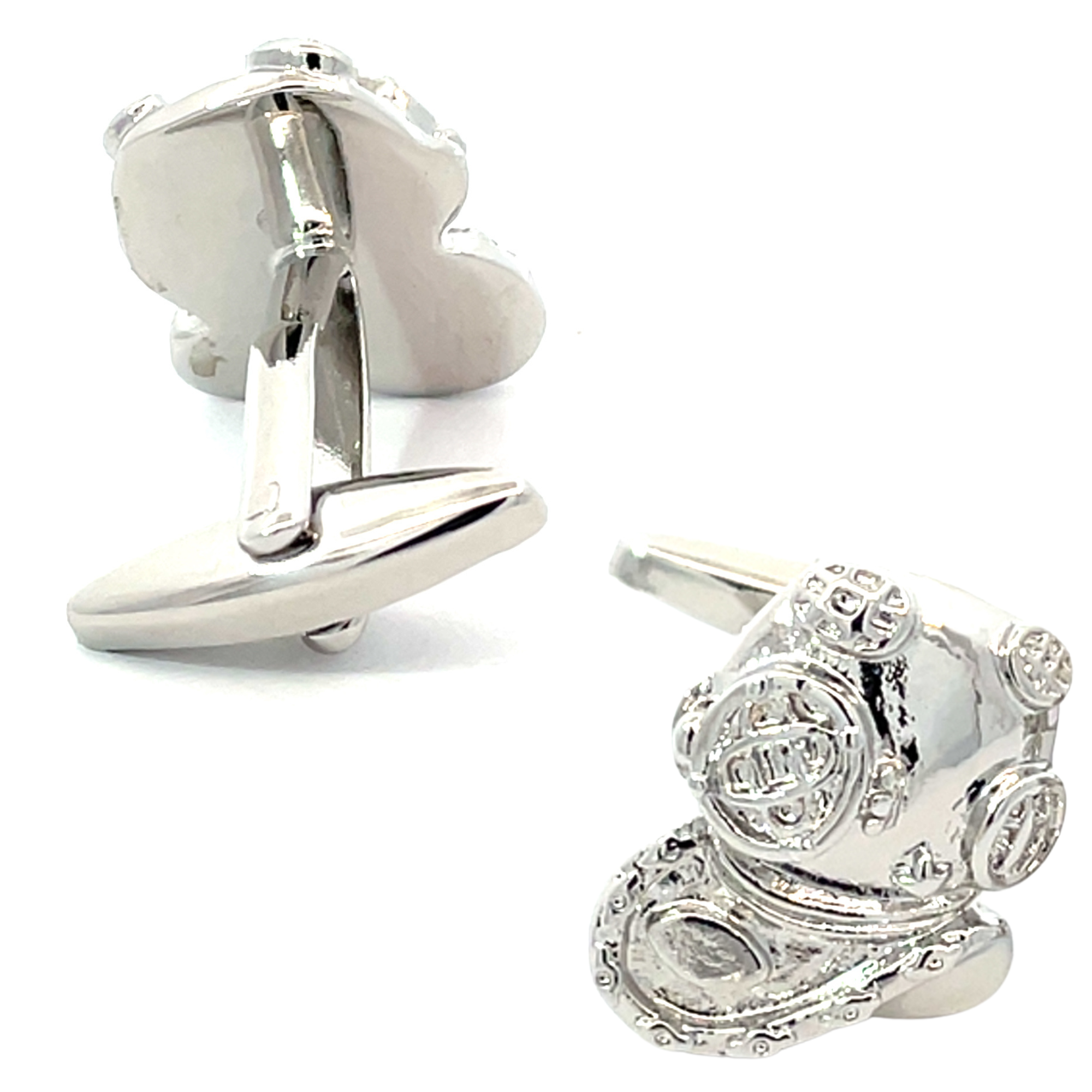 Diver's Helmet Cufflinks