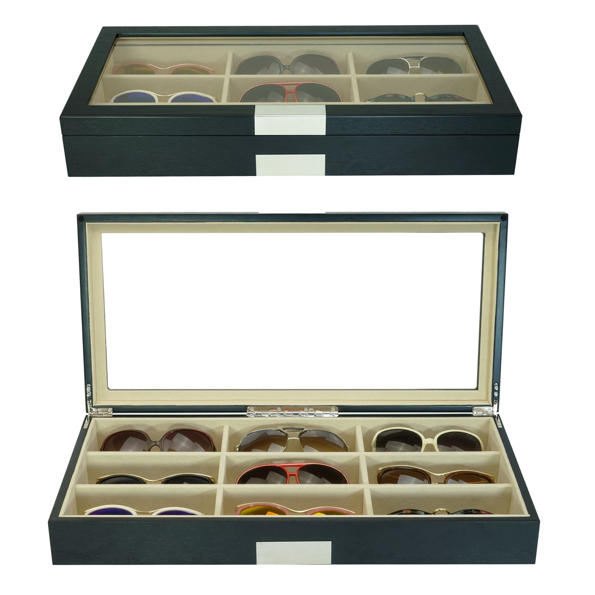 9 Pairs Wooden Sunglass Box Storage Boxes Clinks Australia 